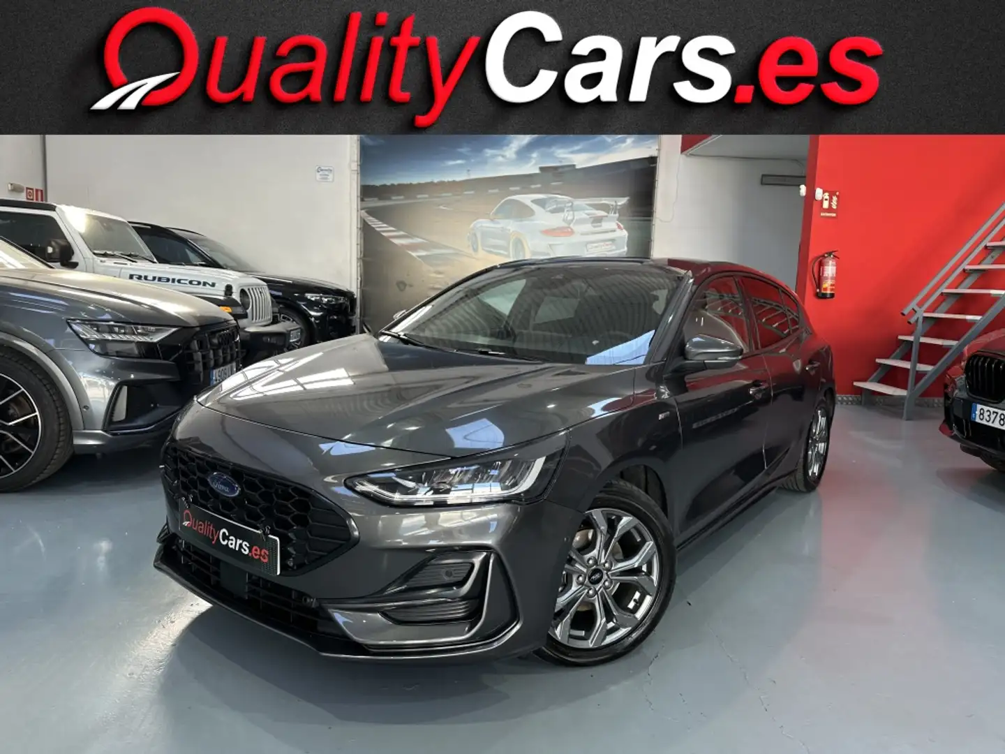Ford Focus 1.0 Ecoboost MHEV ST-Line X 155 Aut. Gris - 1