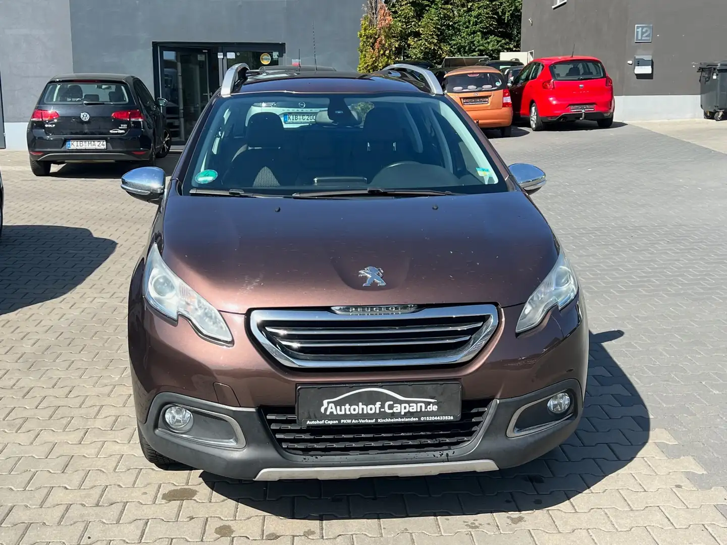 Peugeot 2008 2008 Allure/Klima/SHZ/PDC/Eu5/2.Ha/TÜV 09.26/ZV Marrone - 2