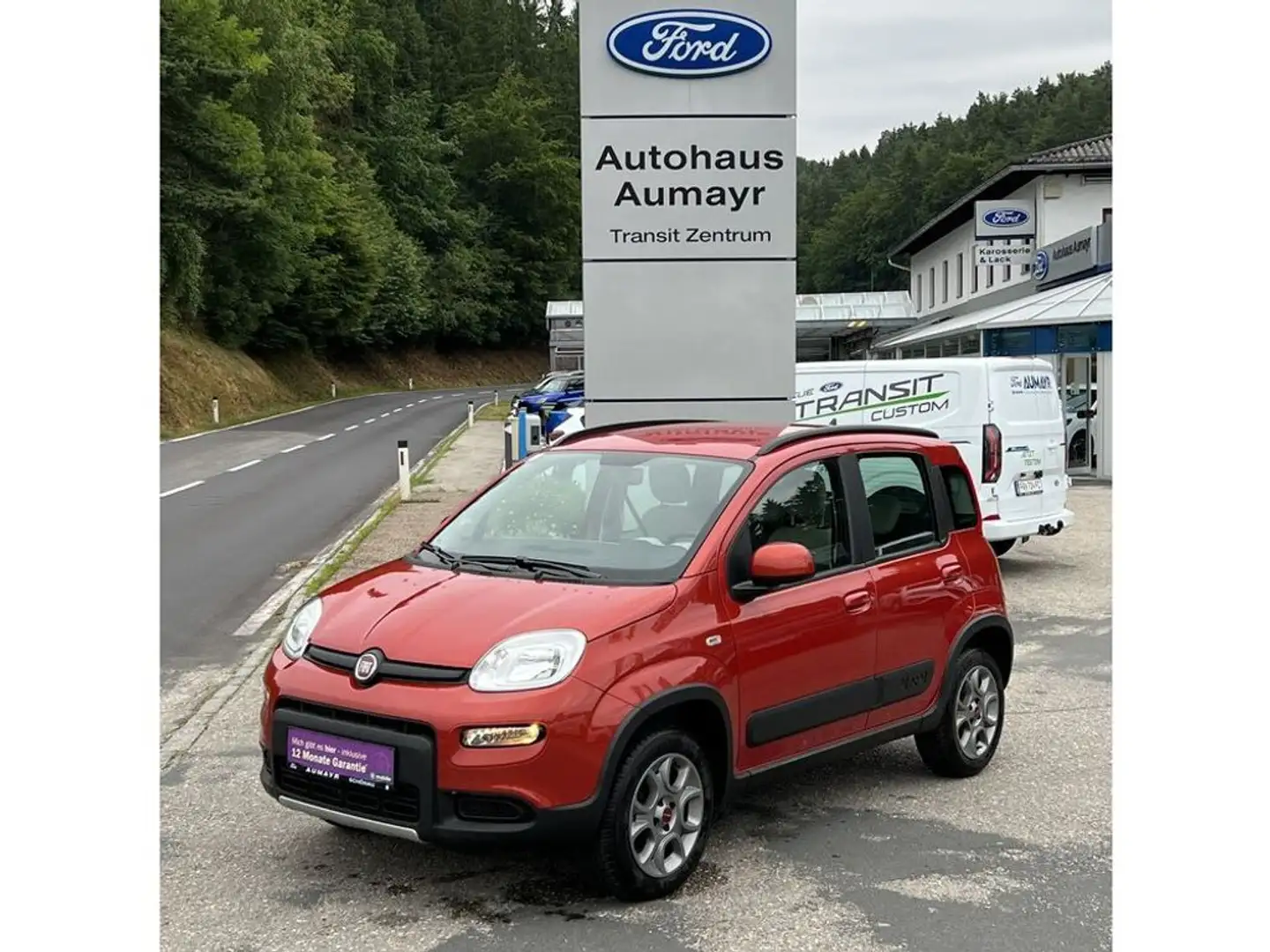 Fiat Panda 4x4 crvena - 2