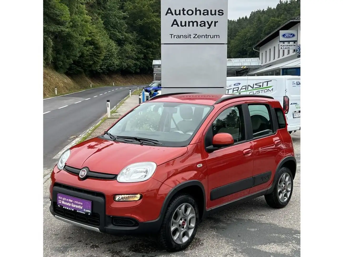 Fiat Panda 4x4 crvena - 1