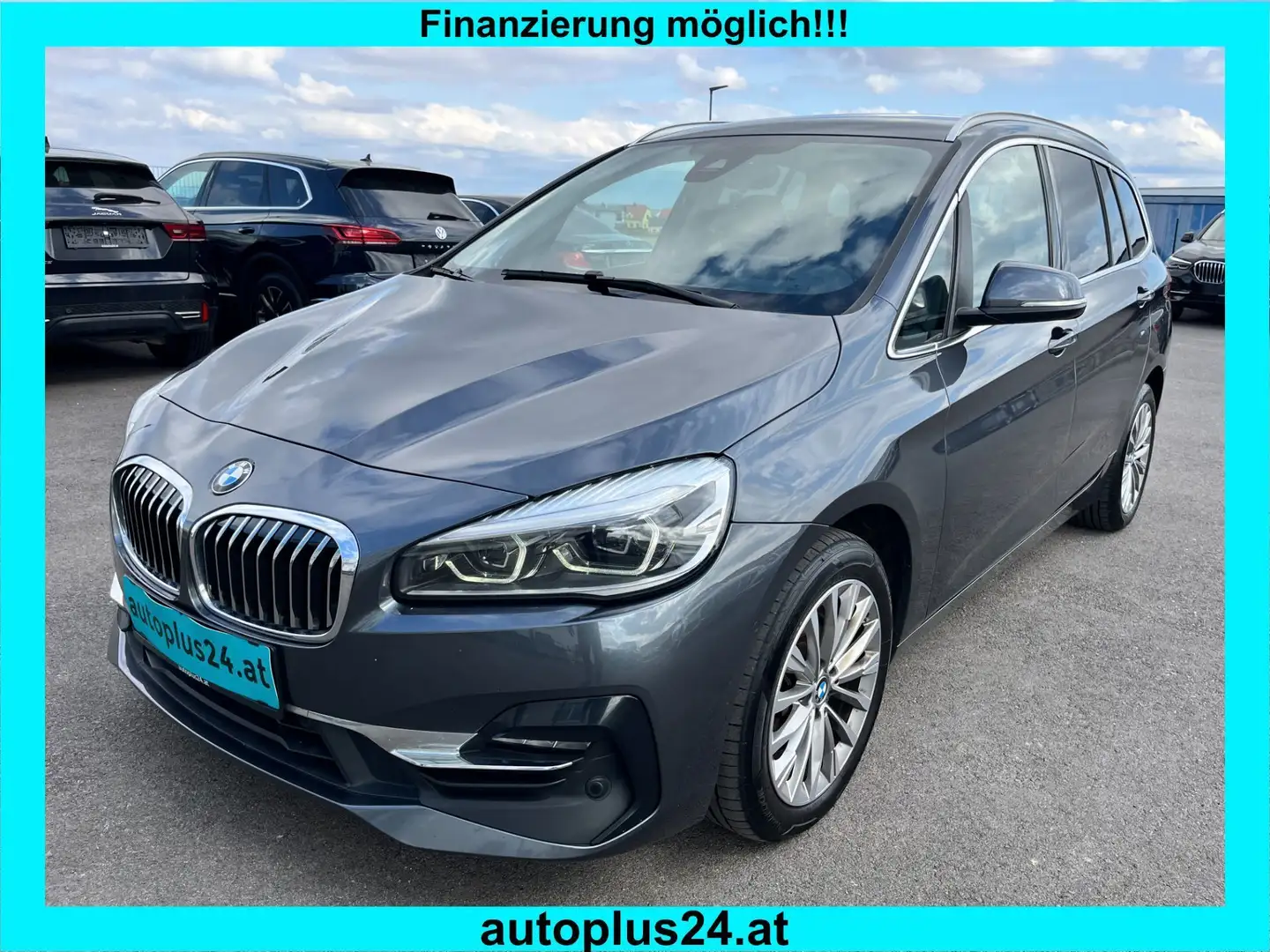 BMW 218 d Gran TourerLuxury Line Aut. *LEDER/HEAD-UP Silber - 1