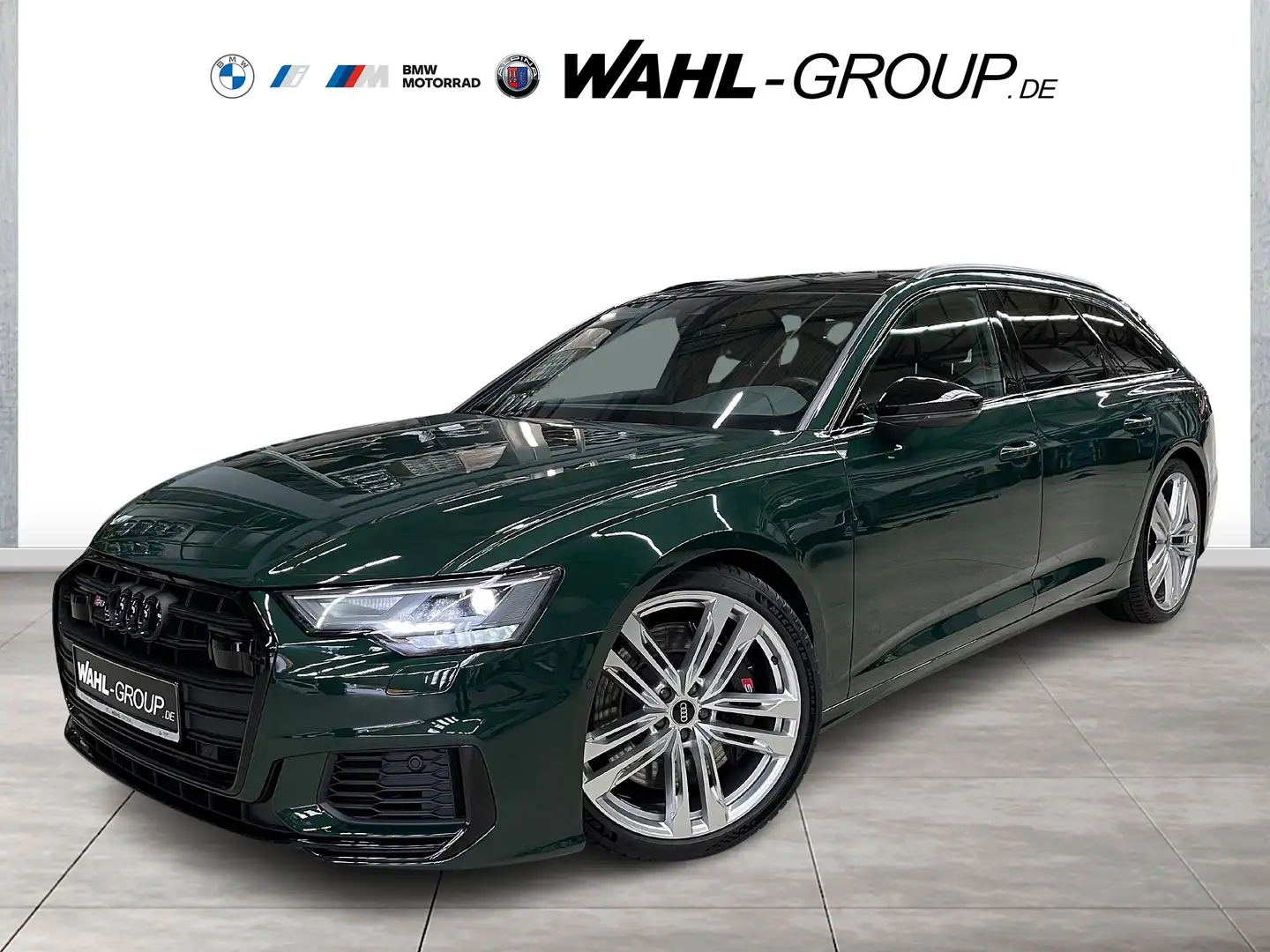 Audi S6 Avant 3.0 TDI quattro Standhzg. B&O 21 Zoll Pano Grün - 1