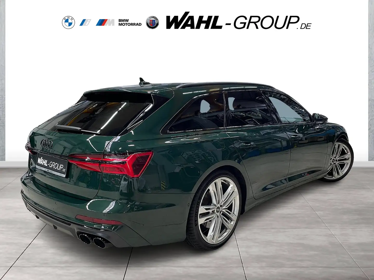 Audi S6 Avant 3.0 TDI quattro Standhzg. B&O 21 Zoll Pano Grün - 2