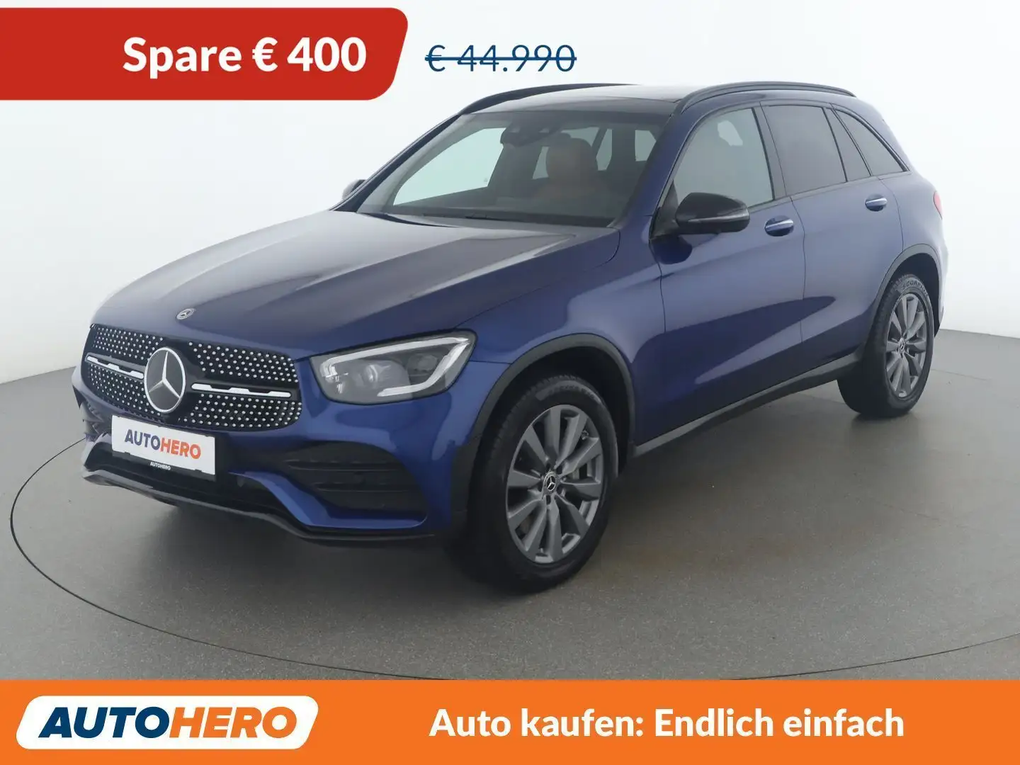Mercedes-Benz GLC 400 GLC 400 d 4Matic AMG Line Blau - 1