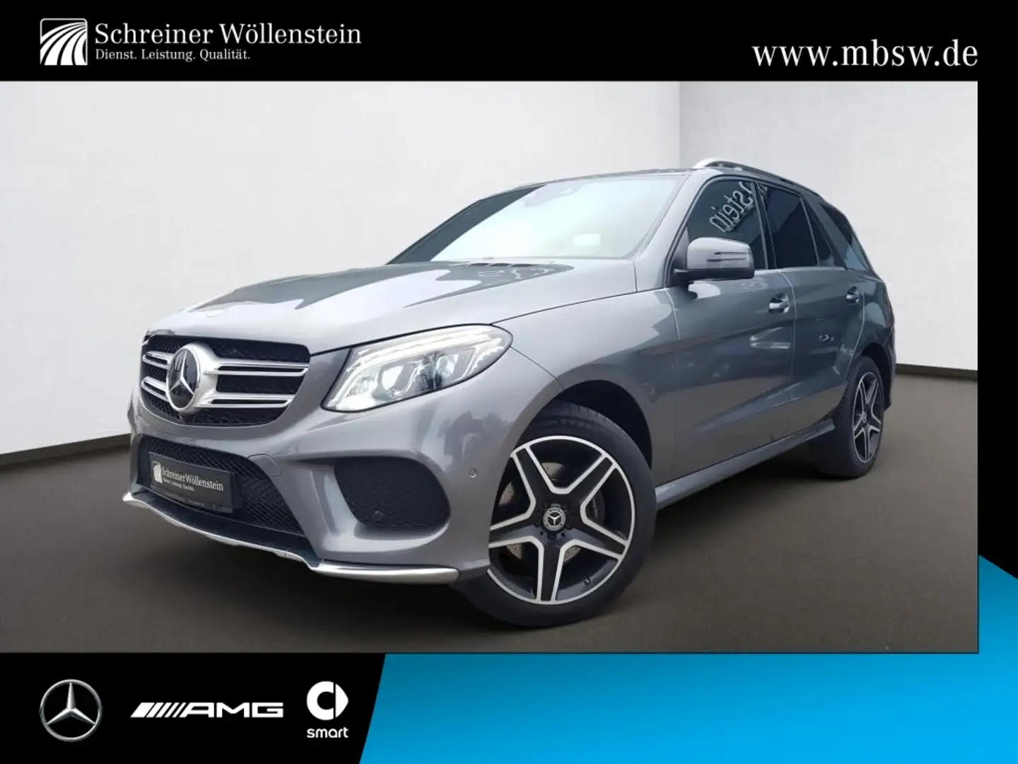 Mercedes-Benz GLE 350 d 4M AMG*Ambi*CarPlay*COM*AHK*AIR*Leder Gris - 1