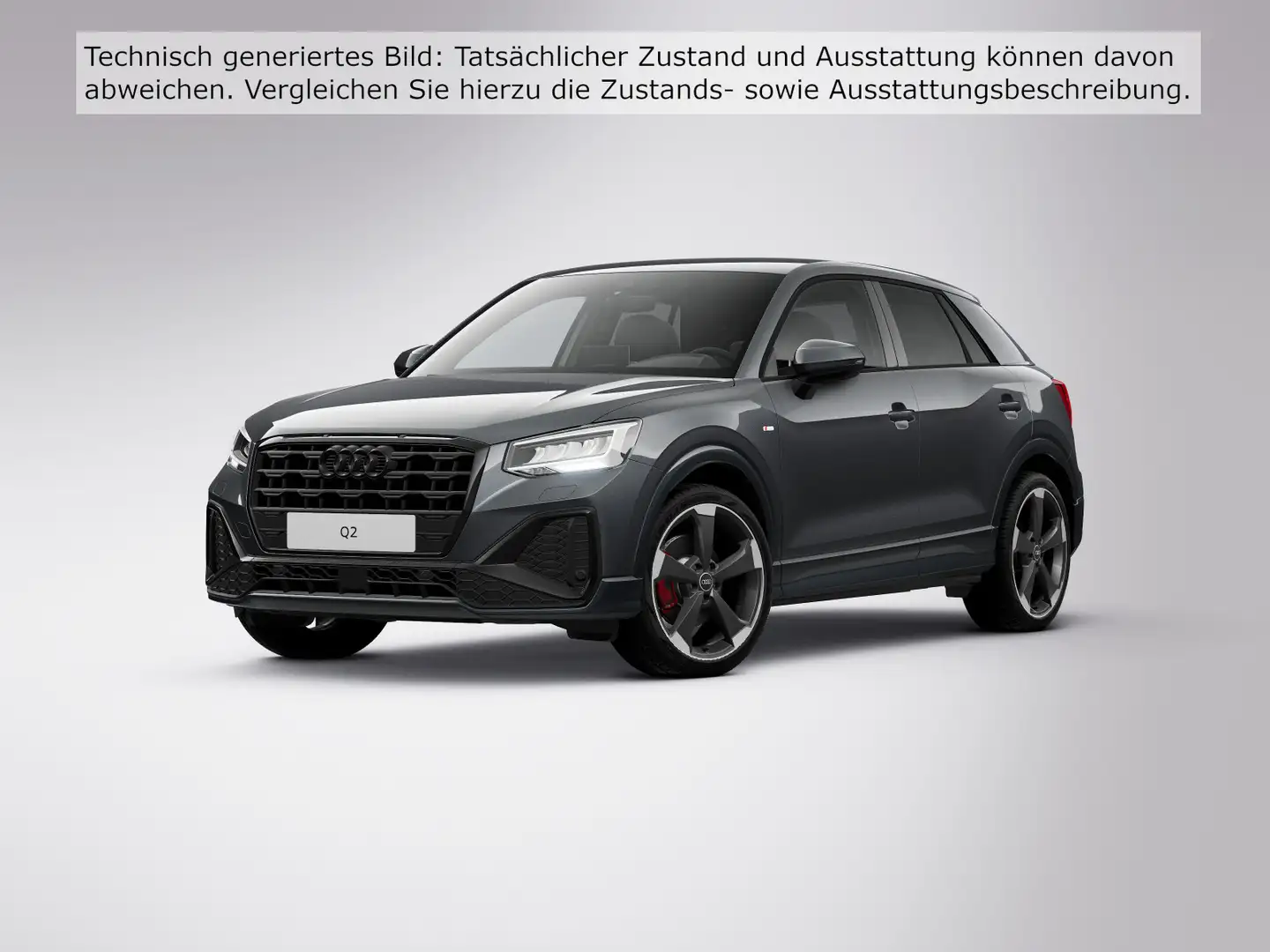 Audi Q2 35 TFSI 2x S LINE LM19 FEINNAPPA AHK SONOS Grau - 2