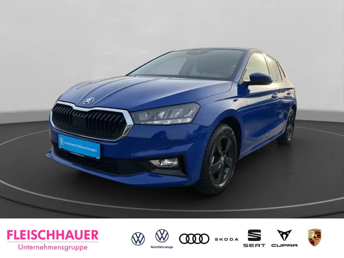 Skoda Fabia Selection heizb. Lenkrad Climatronic LED SmartLink Blau - 1