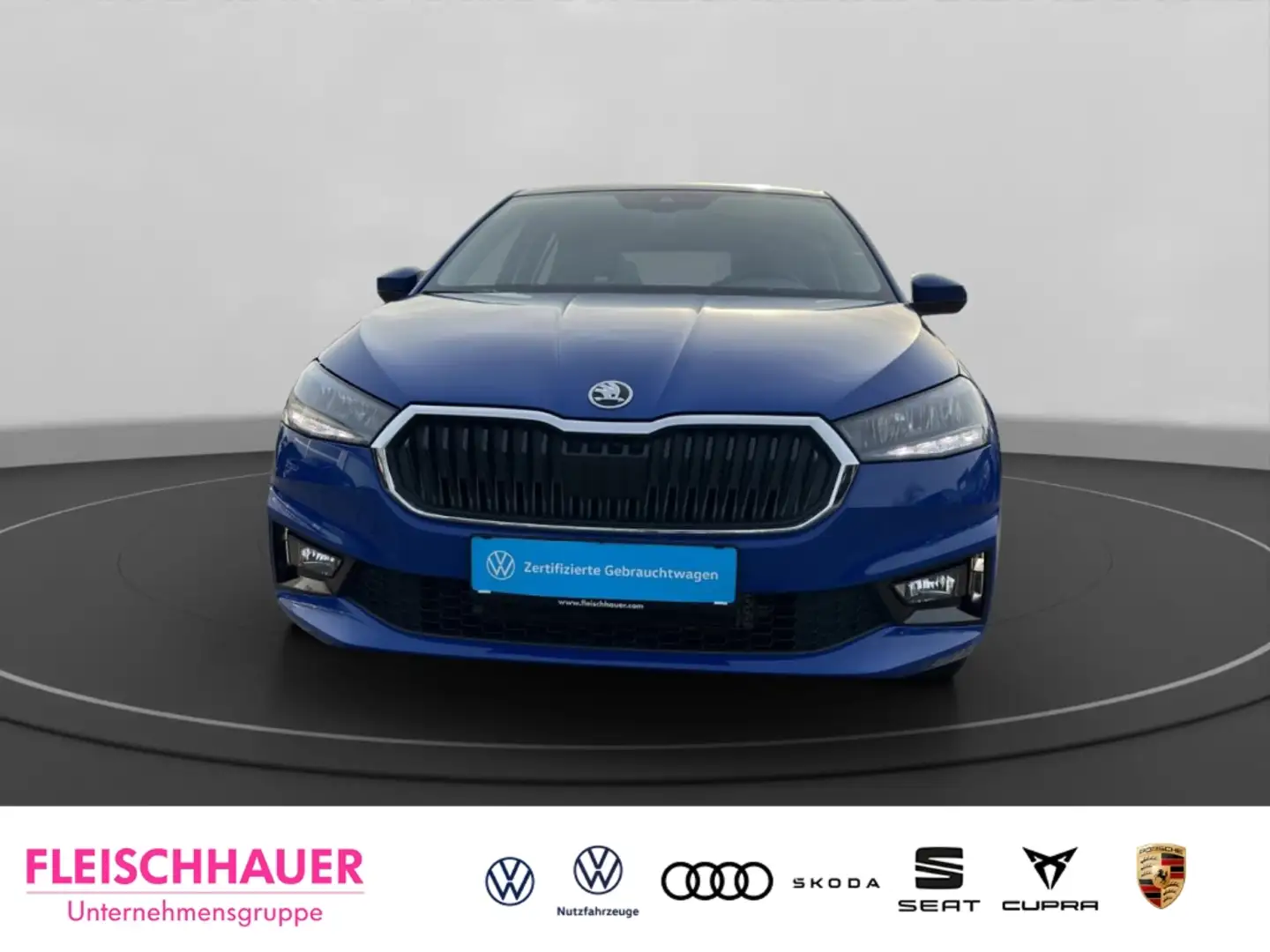 Skoda Fabia Selection heizb. Lenkrad Climatronic LED SmartLink Blau - 2