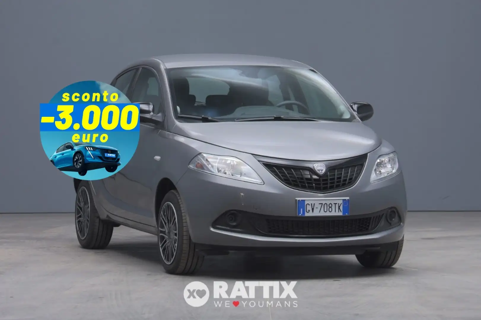Lancia Ypsilon 1.0 Firefly Hybrid 70CV Oro Gris - 1