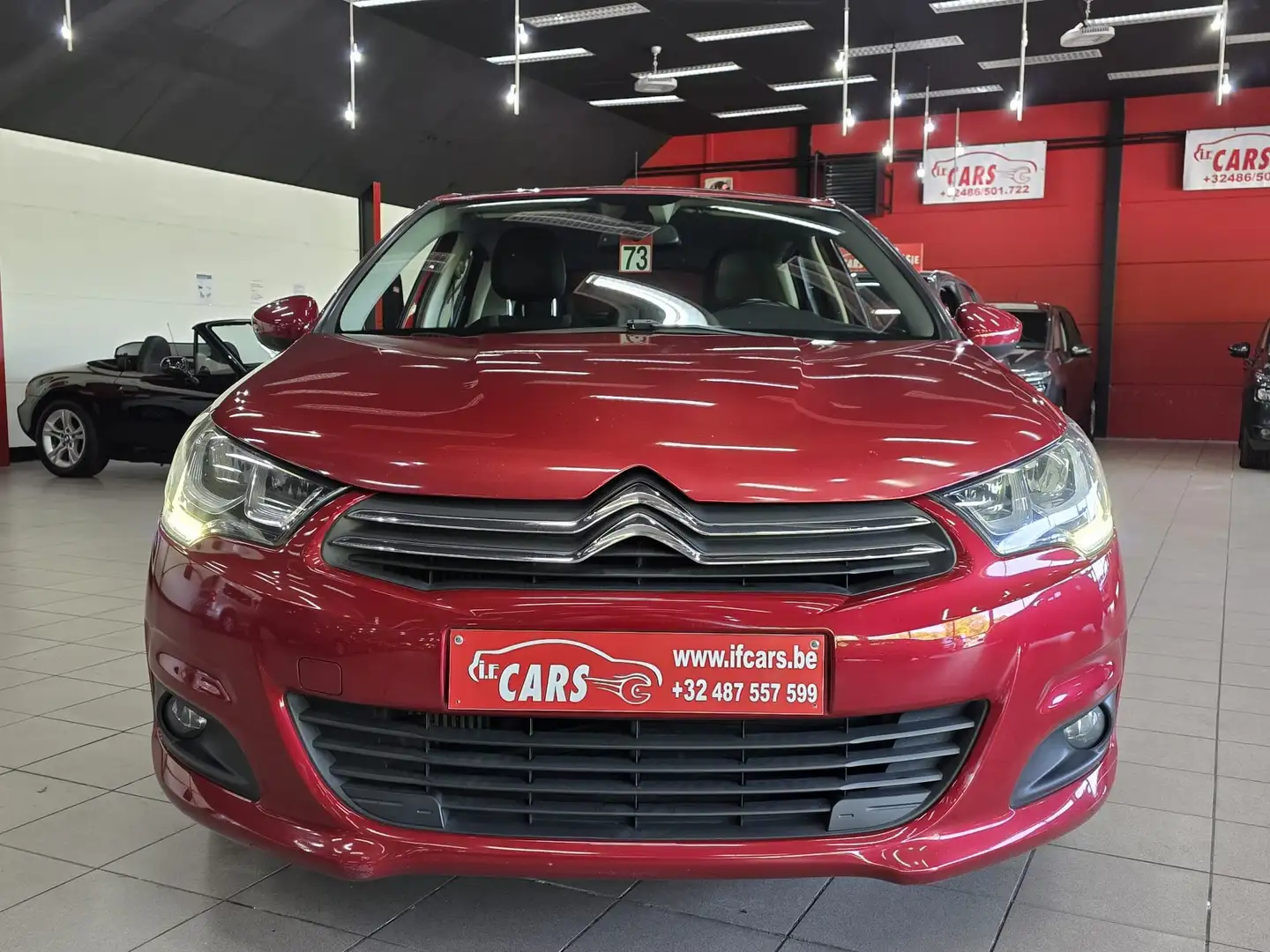 Citroen C4 BlueHDi 100 Stop&Start **NAVIGATIE**EURO-6**1.EIG. Rojo - 2