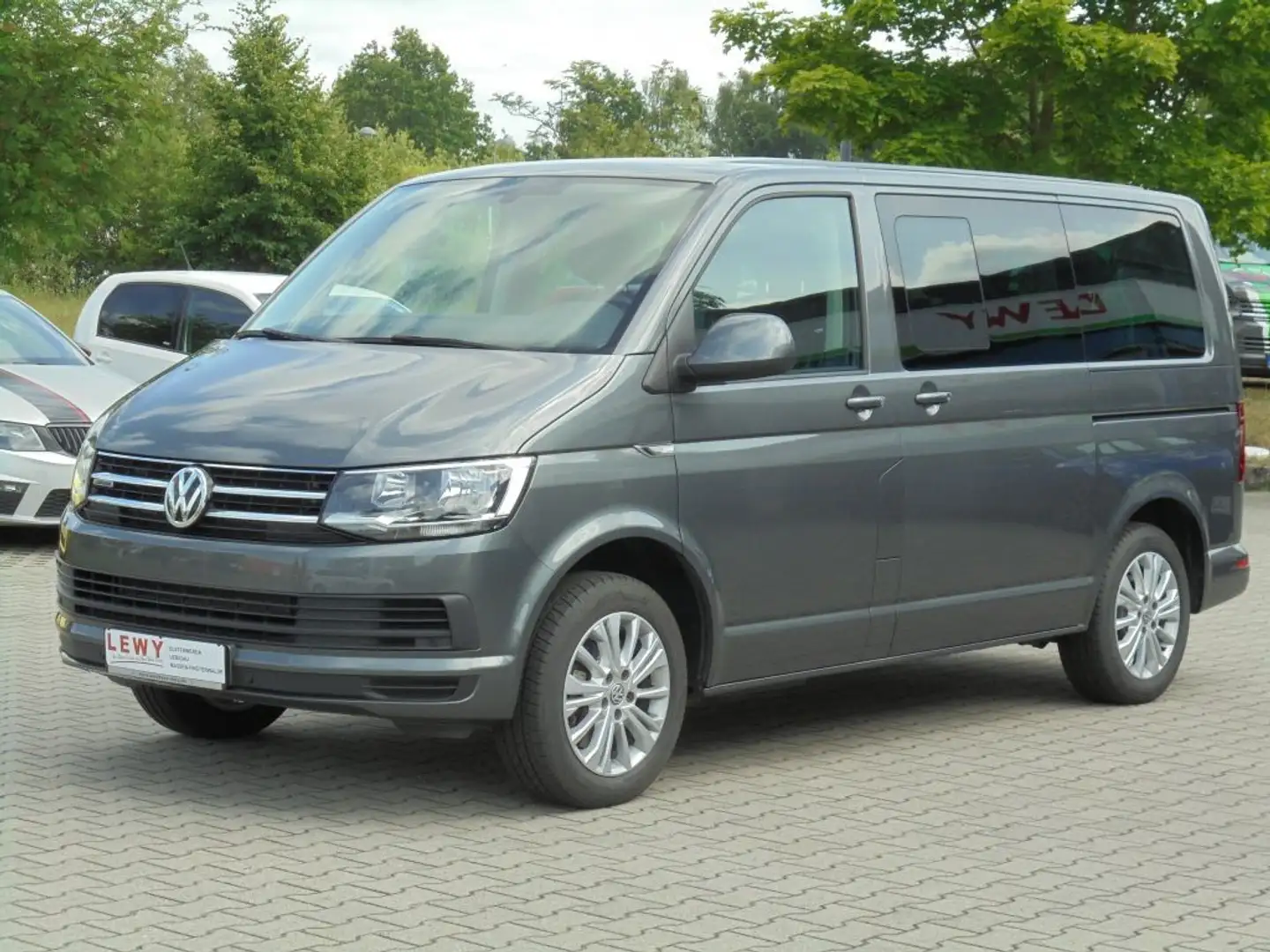 Volkswagen T6 Multivan Multivan DSG Kurz 4MOTION*Comfortl*Standh*Alcant Grau - 1