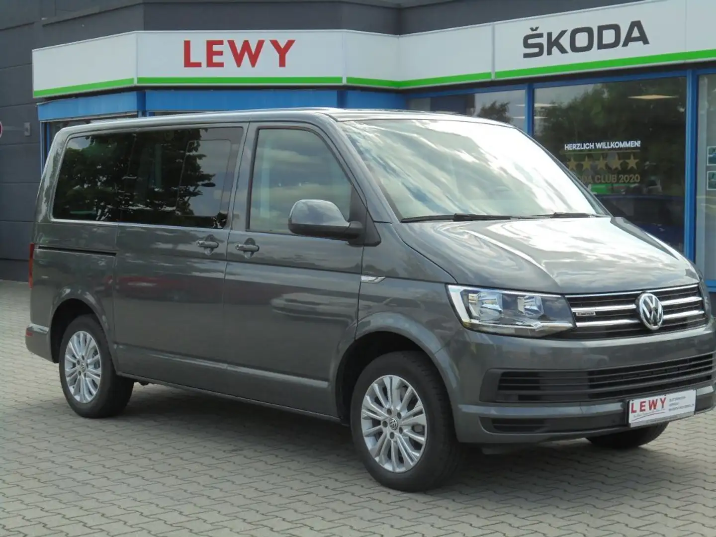 Volkswagen T6 Multivan Multivan DSG Kurz 4MOTION*Comfortl*Standh*Alcant Grau - 2