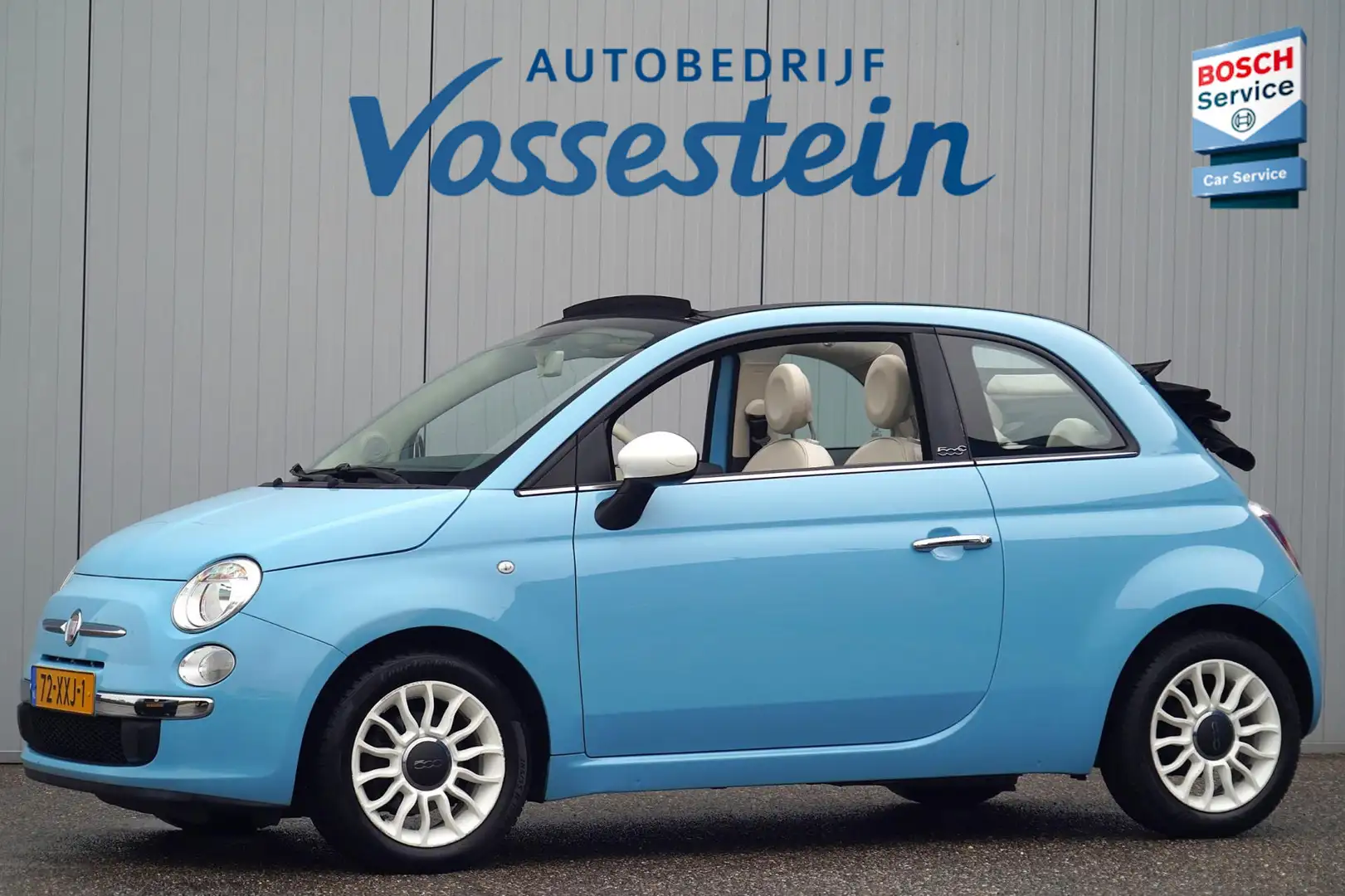 Fiat 500C 0.9 TwinAir Color Therapy / Cruise controle / Airc Blauw - 1