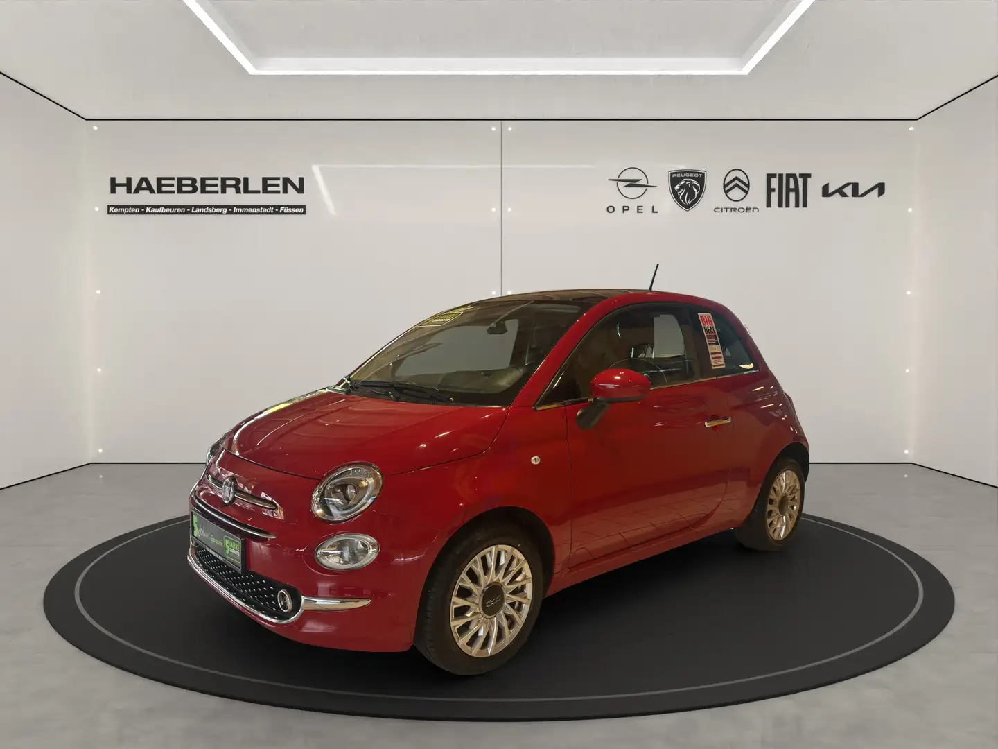 Fiat 500 1.2 8V Lounge *Tempomat* Rood - 2