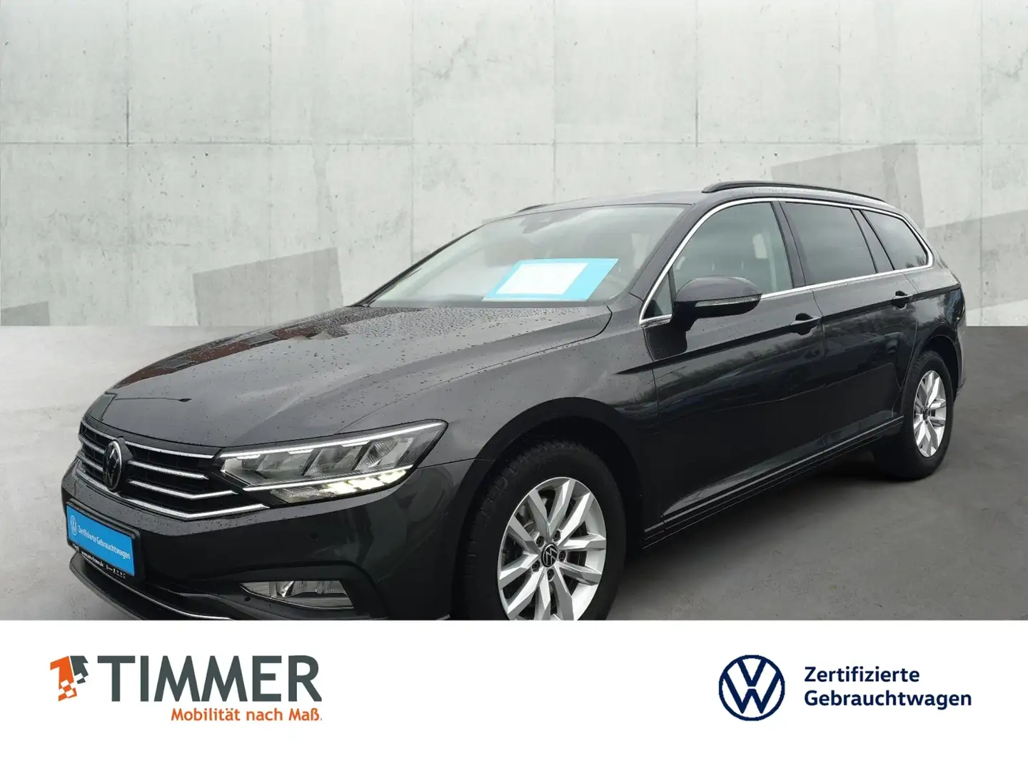 Volkswagen Passat Variant 2.0 TDI DSG BUSINESS +AHK +LED +ACC +RKAM +NAVI + Grau - 1