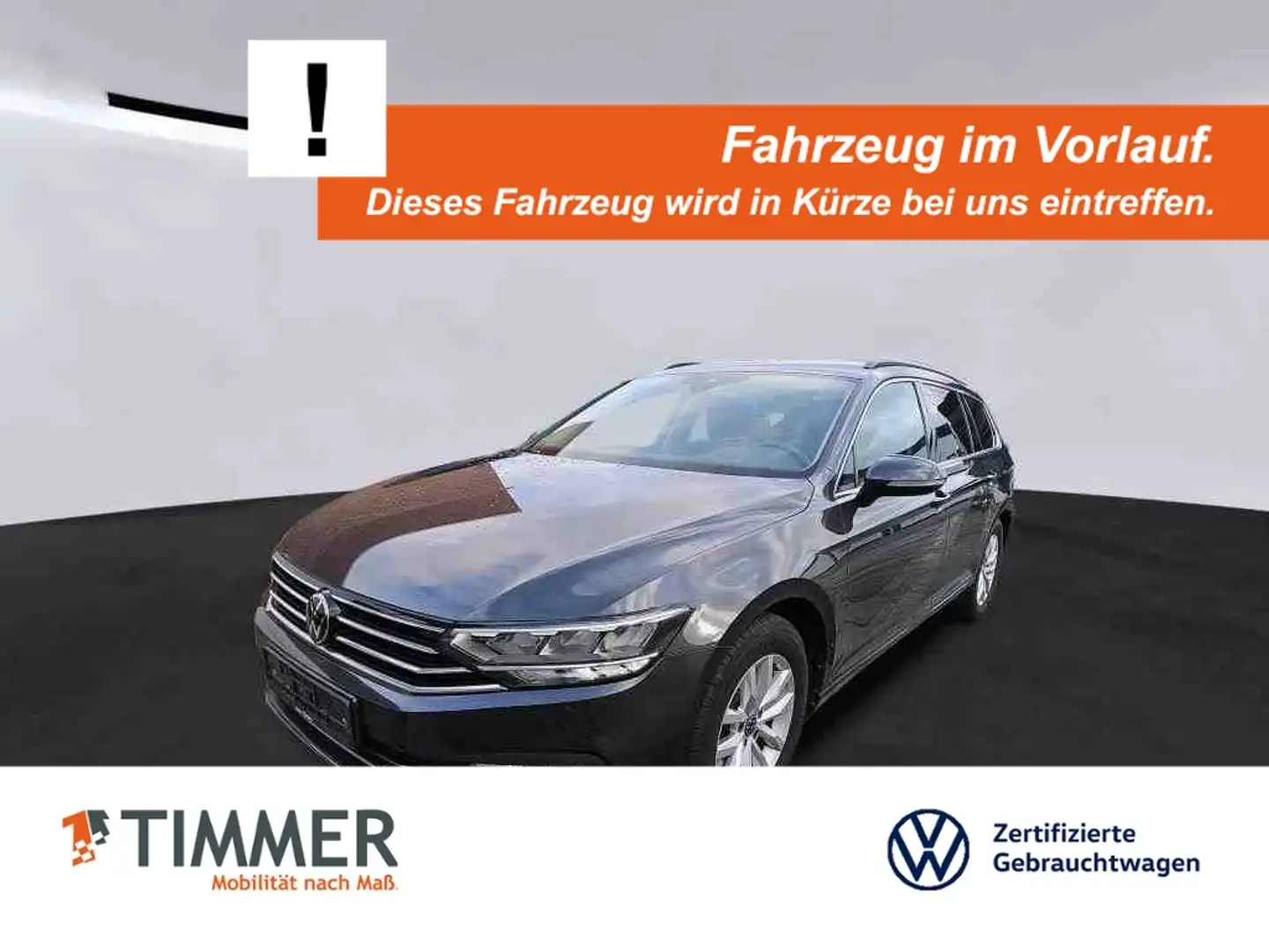Volkswagen Passat Variant 2.0 TDI DSG BUSINESS +AHK +LED +ACC +RKAM +NAVI + Grau - 1
