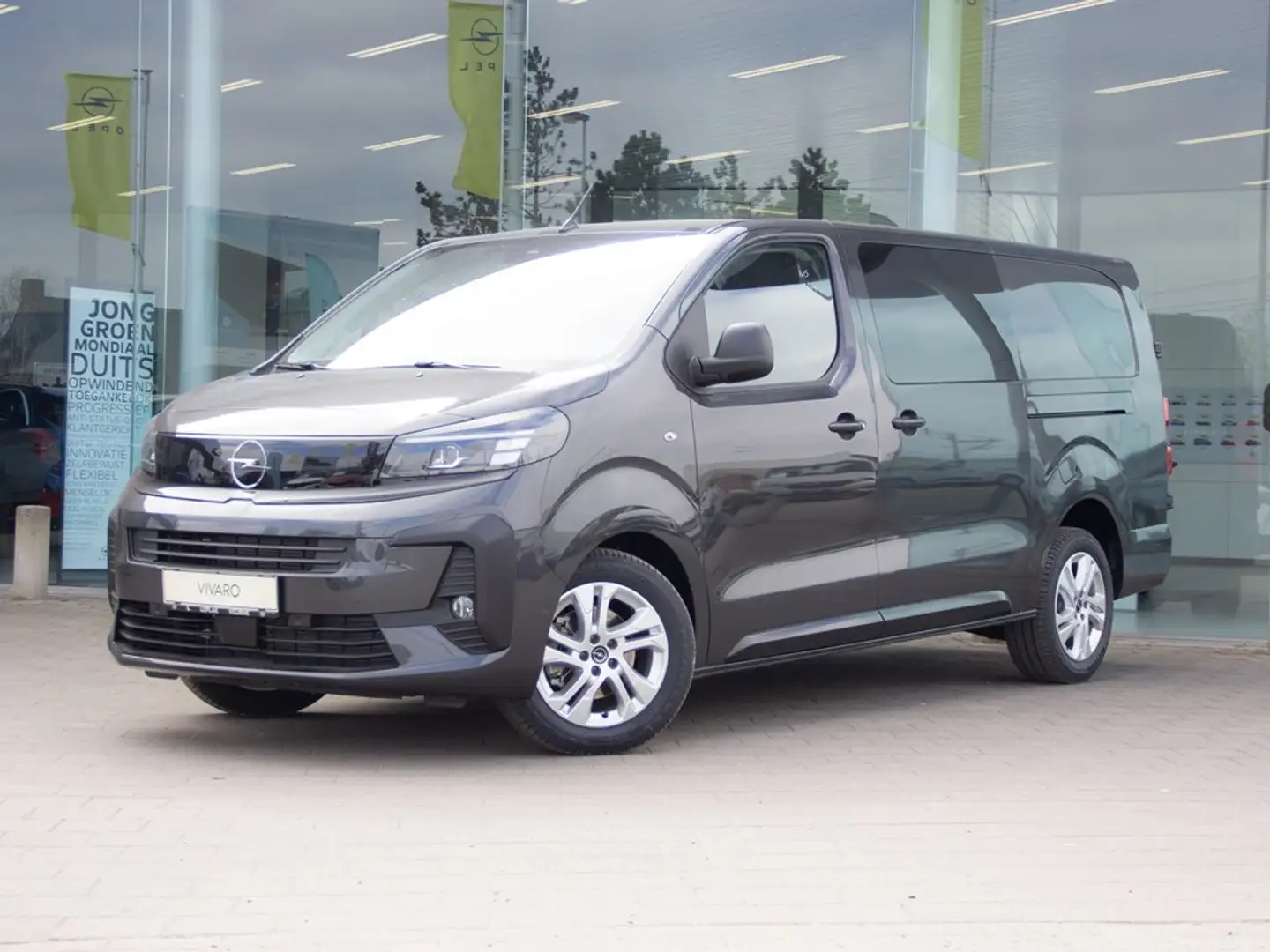 Opel Vivaro DUB CAB 2.0 AT8 145PK |STOCK|DIRECT LEVERBAAR| Gris - 2