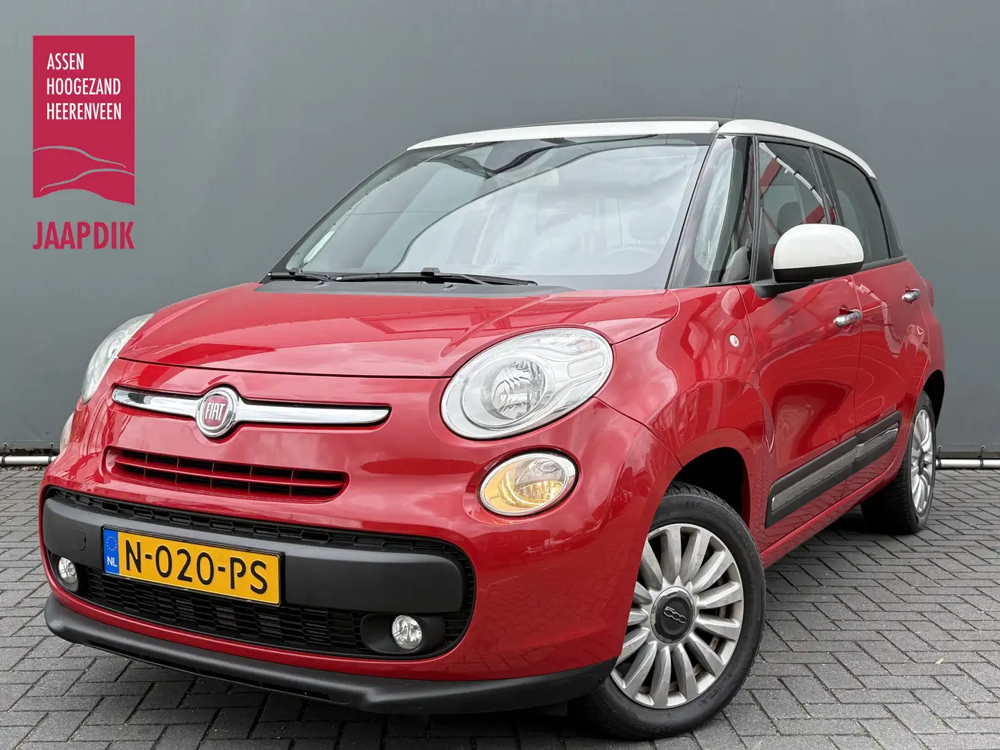 Fiat 500L BWJ 2013 0.9 105 PK TwinAir Lounge PANORAMADAK | C Rouge - 1