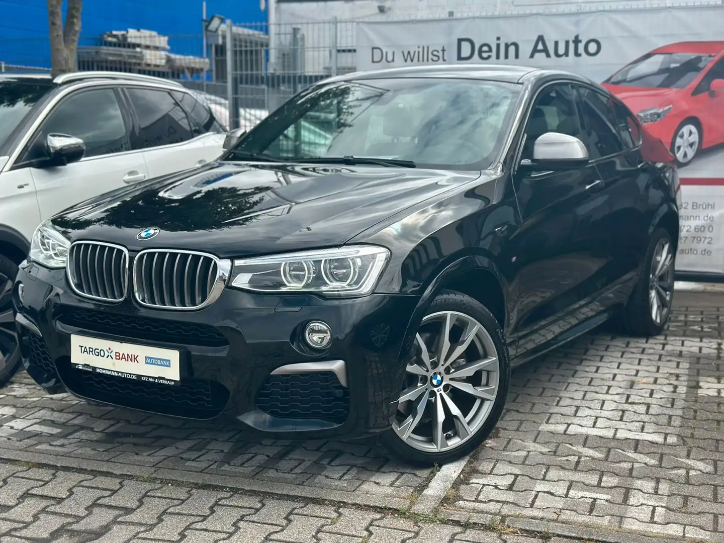 BMW X4 M40 SHADOW KAMERA+HUD+LED+SPUR Noir - 1