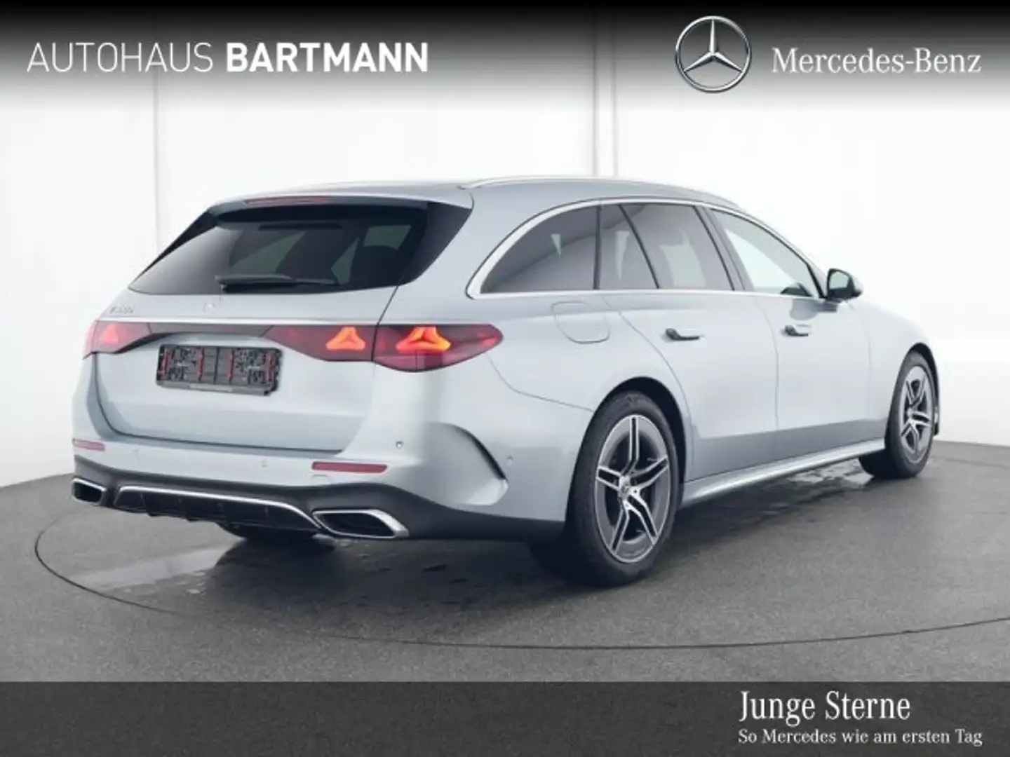 Mercedes-Benz E 300 E 300 e T AMG+ABSTANDSTEMPOMAT JungerStern+TOTW+ Silber - 2