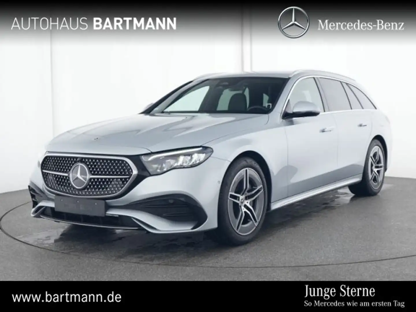 Mercedes-Benz E 300 E 300 e T AMG+ABSTANDSTEMPOMAT JungerStern+TOTW+ Silber - 1
