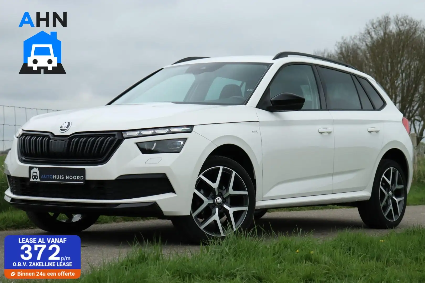 Skoda Kamiq 1.0 TSI / 115PK! / DSG / Black Edition / Navi / Ca Weiß - 1