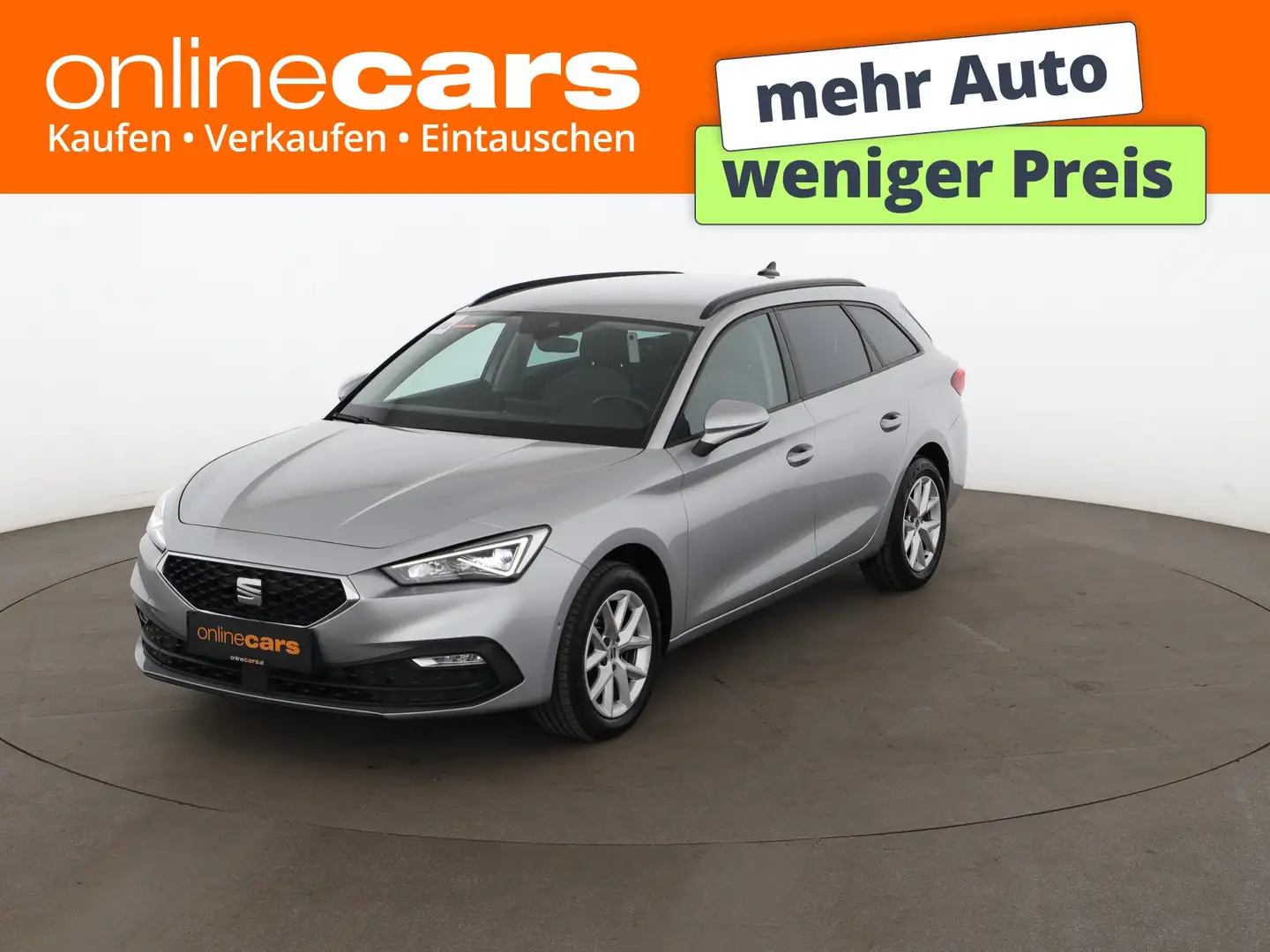 SEAT Leon ST 2.0 TDI Style LED AHK RADAR NAVI SITZHZG Silber - 1