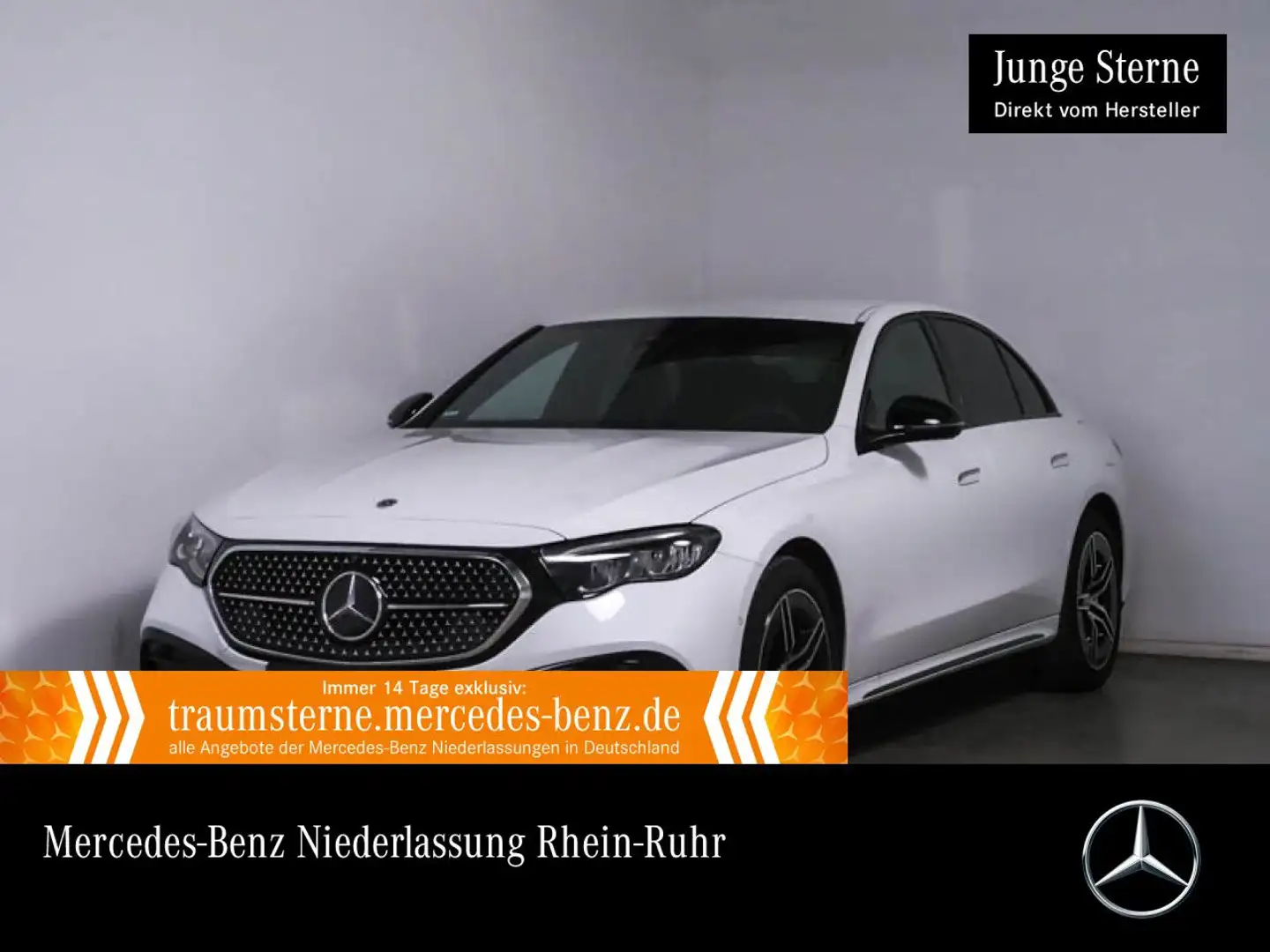 Mercedes-Benz E 300 de Hybrid AMG 360° Distr. LED Night PTS 9G Wit - 1