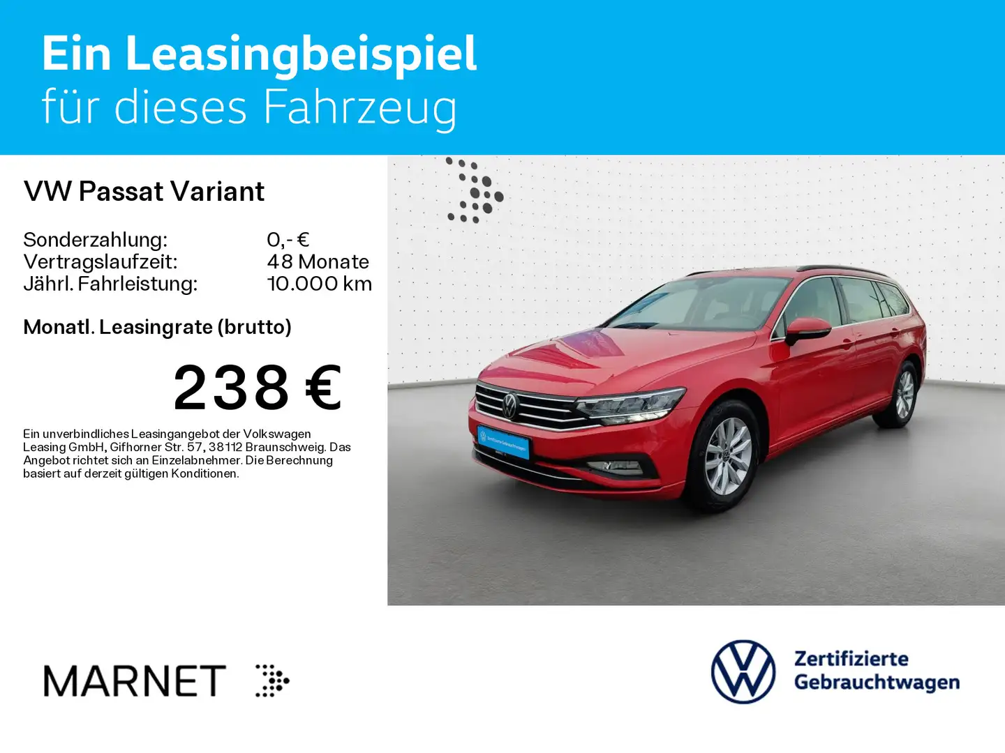 Volkswagen Passat Variant 2.0 TDI DSG Business Navi*AHK*Kam Rot - 2