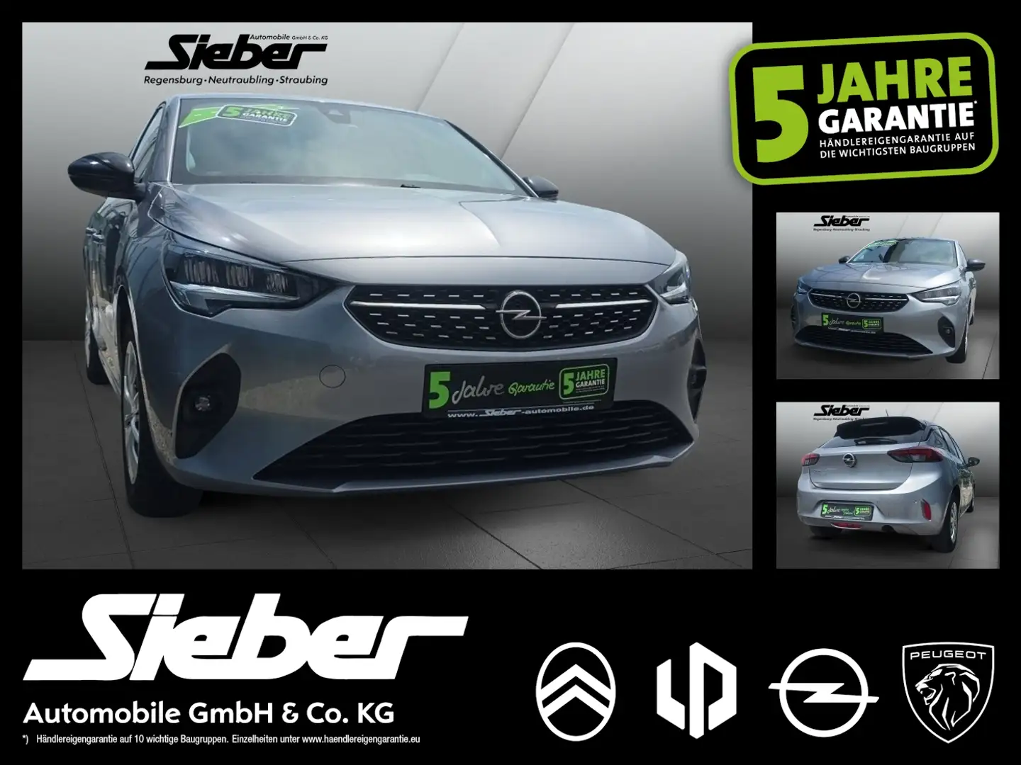 Opel Corsa F 1.2 Elegance *Sitzheizung*Lenkradheizung* Grijs - 1