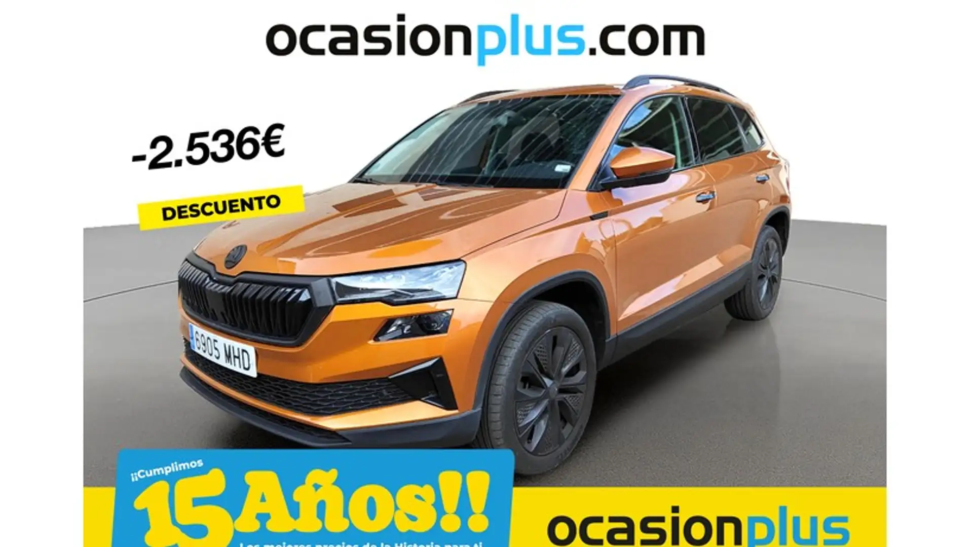 Skoda Karoq 1.5 TSI Style ACT 110KW Naranja - 1