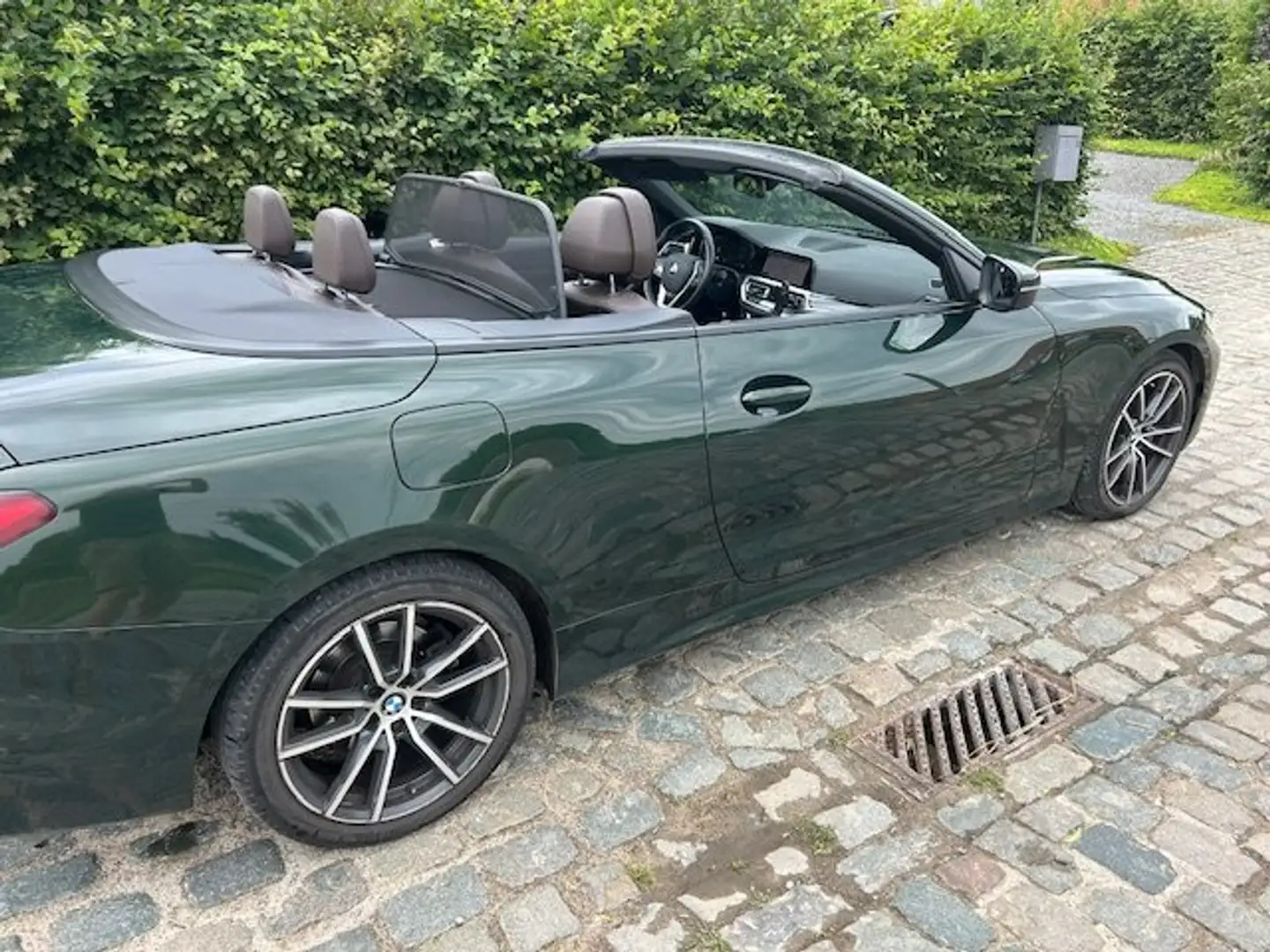 BMW 420 420d Cabrio M Sport Groen - 1
