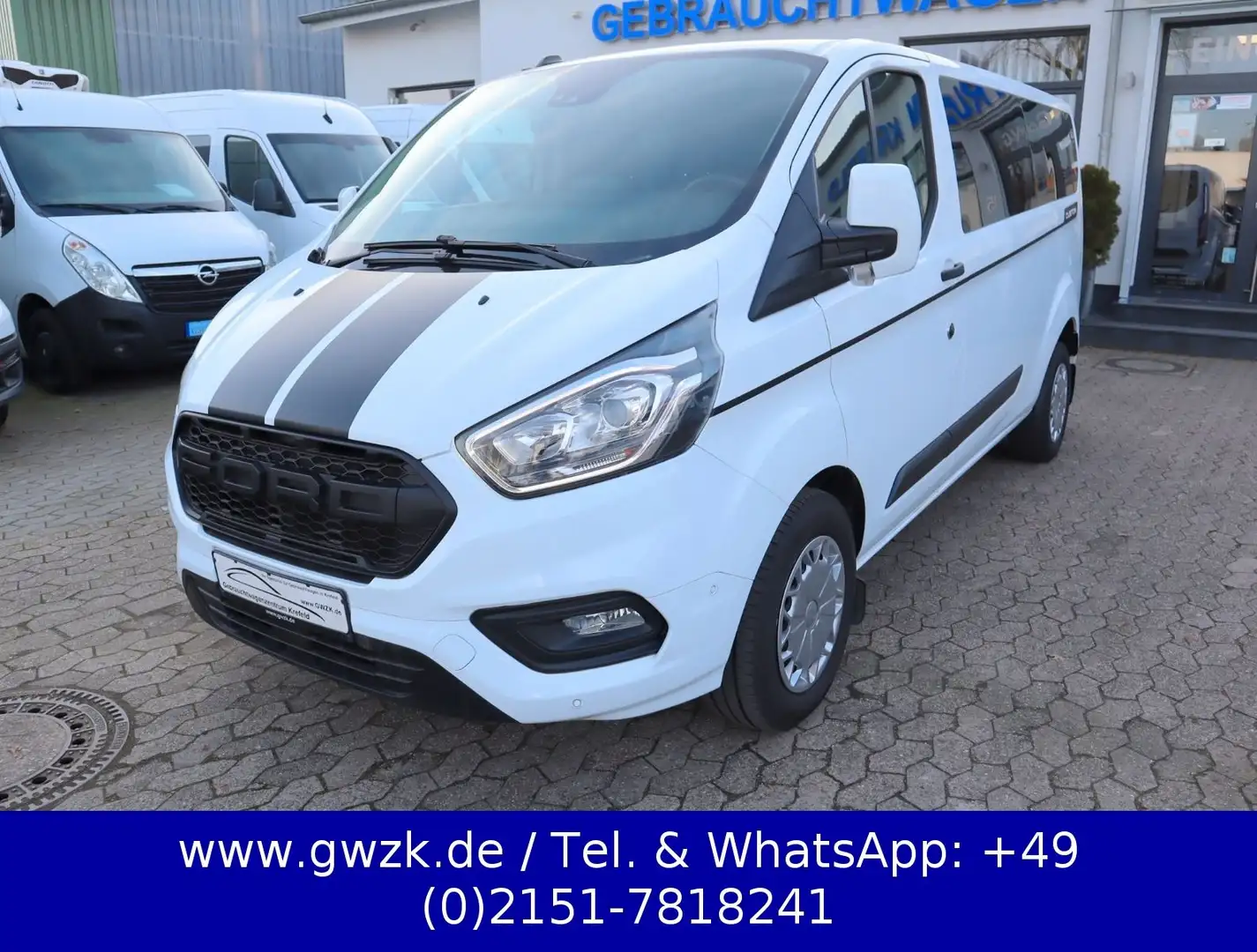 Ford Tourneo Custom Transit Custom 320 L2 /9-Sitzer /Navi /Kam. /PDC Weiß - 1