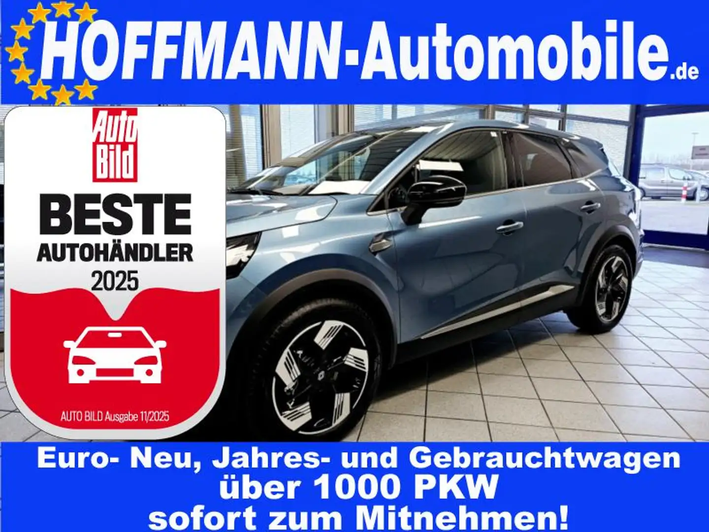 Renault Symbioz Techno Navi,Kamera,elt.Heckkl.,Sitzhzg. Albastru - 1