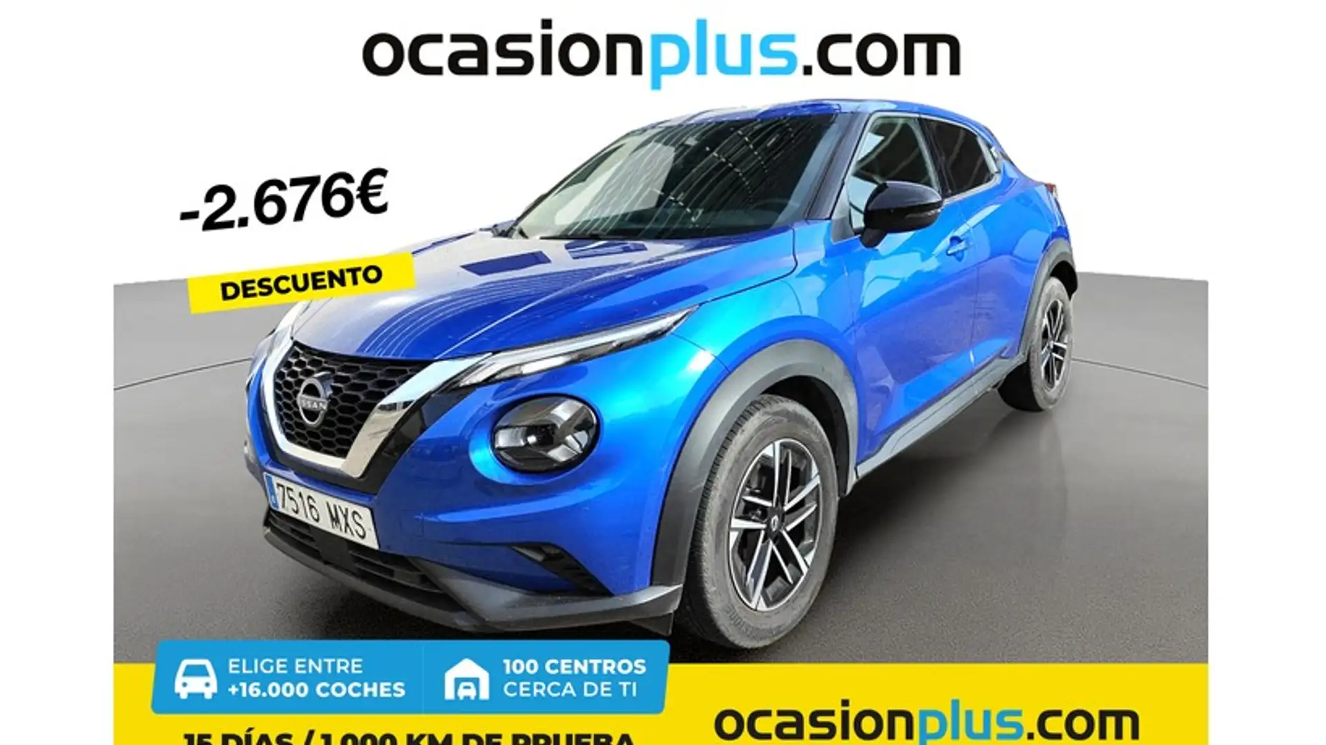 Nissan Juke 1.0 DIG-T N-Connecta 4x2 84kW Azul - 1