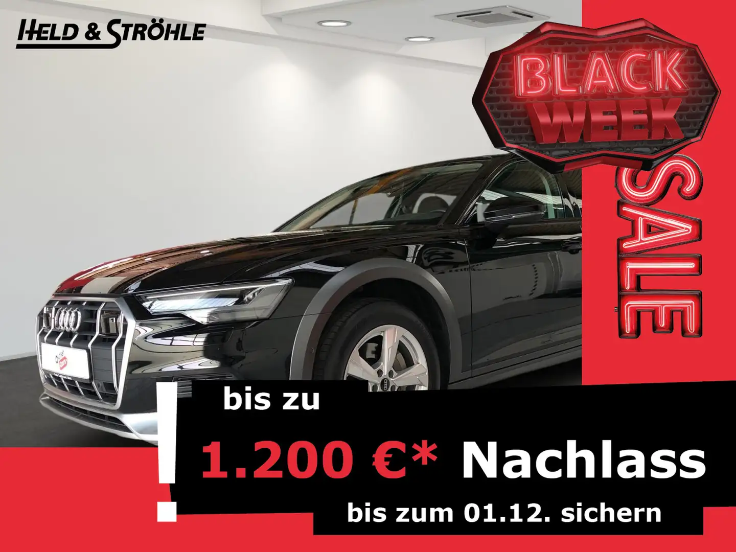 Audi A6 allroad A6 allroad 40 TDI quattro ACC AHK NAVI KEYLESS Noir - 1