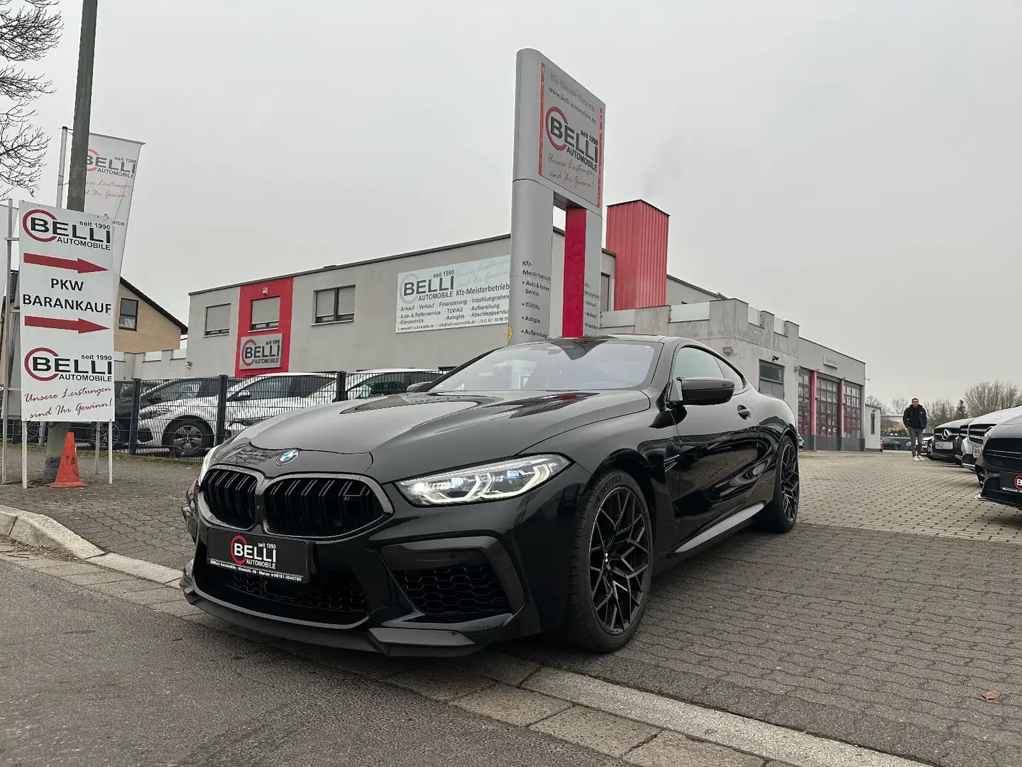 BMW M8 Coupe Competition Carbon H&K 360°FINANZIERUNG Siyah - 1