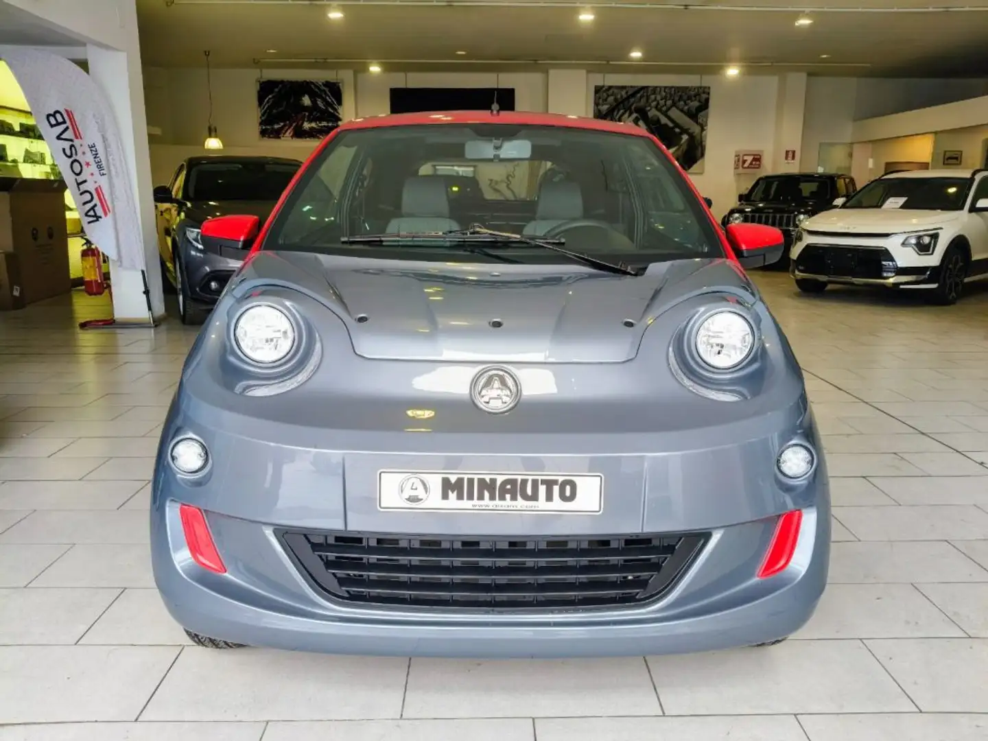 Minauto Minauto E-Minauto Chic Bi Color Cerchi Lega Weiß - 2