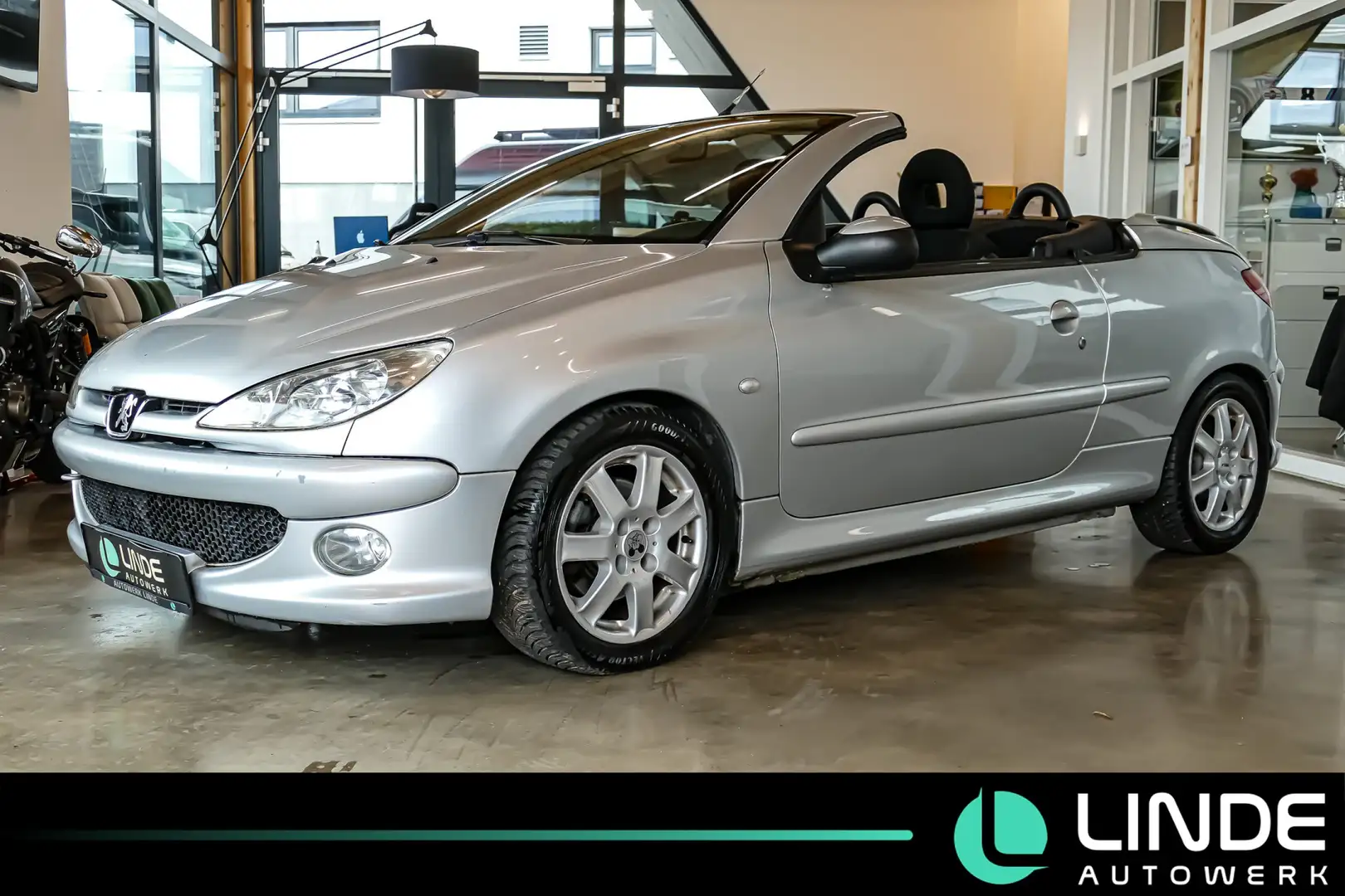 Peugeot 206 CC Filou |15 ALU Silber - 1