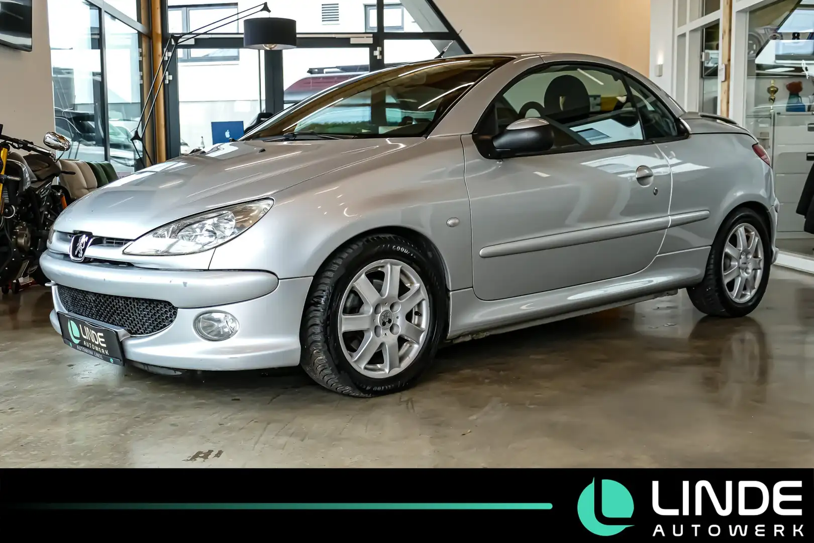 Peugeot 206 CC Filou |15 ALU Silber - 2