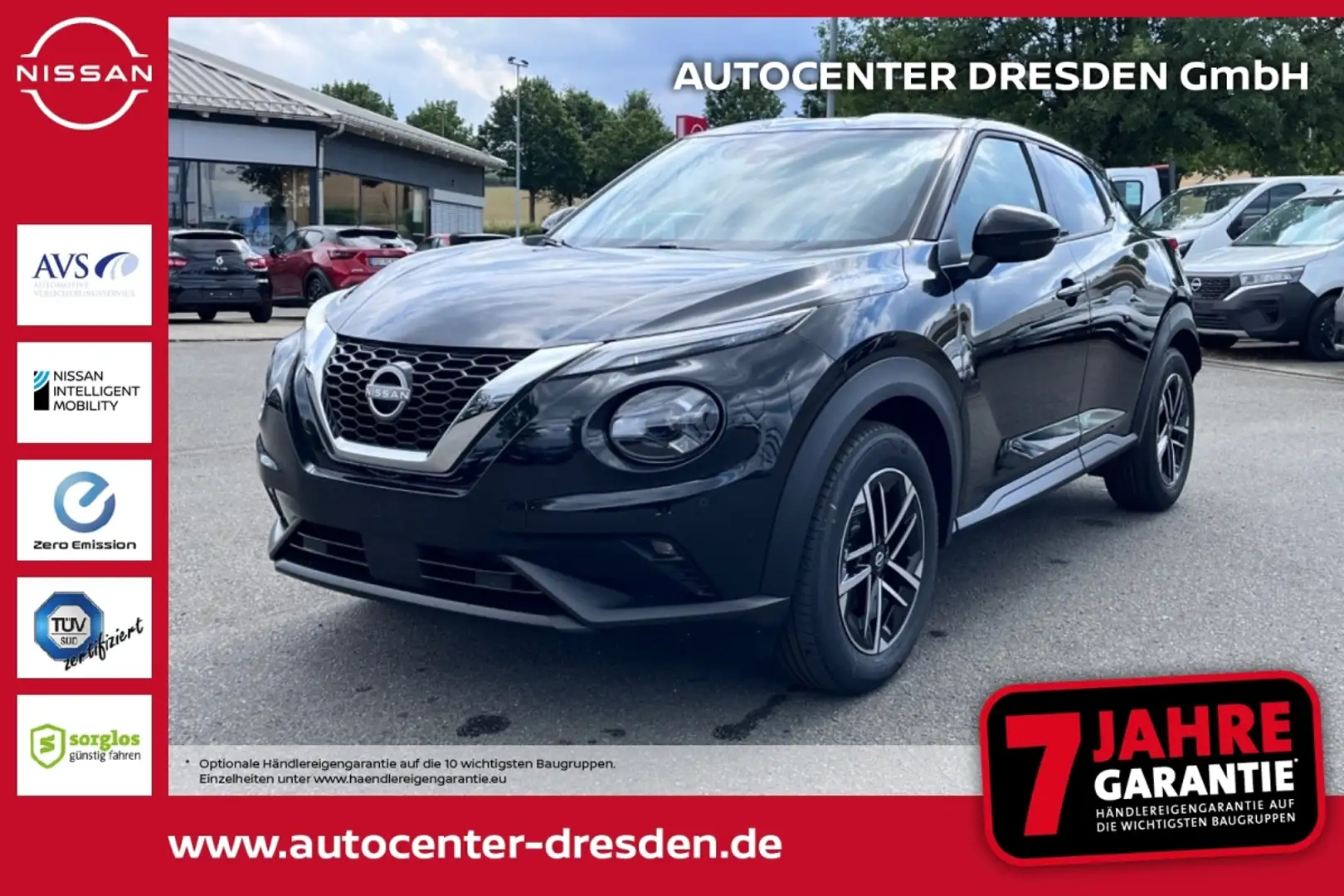 Nissan Juke 1.6 HYBRID 143 PS N-Connecta Kam WinterP Noir - 1