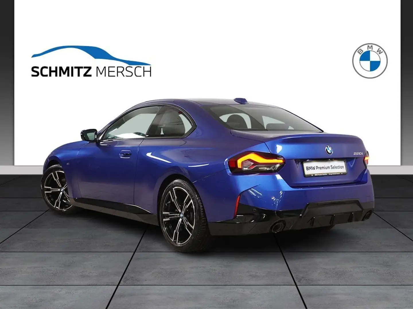 BMW 220 i M Sportpaket HiFi DAB LED RFK Tempomat Shz Blu/Azzurro - 2