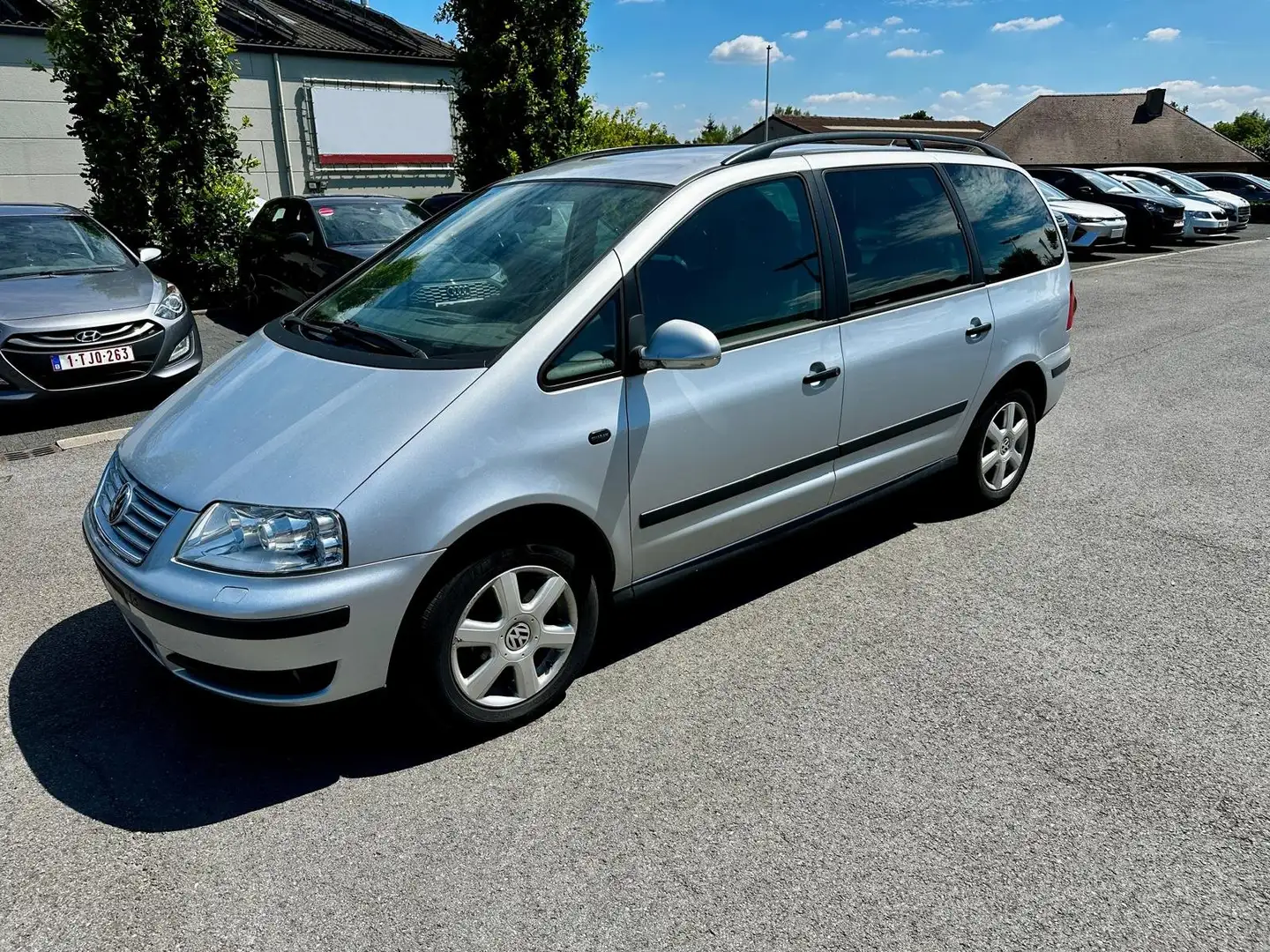 Volkswagen Sharan Sharan 2.0 TDI 7 ZITPLAATSEN - AIRCO & NAVIGATIE Argent - 1