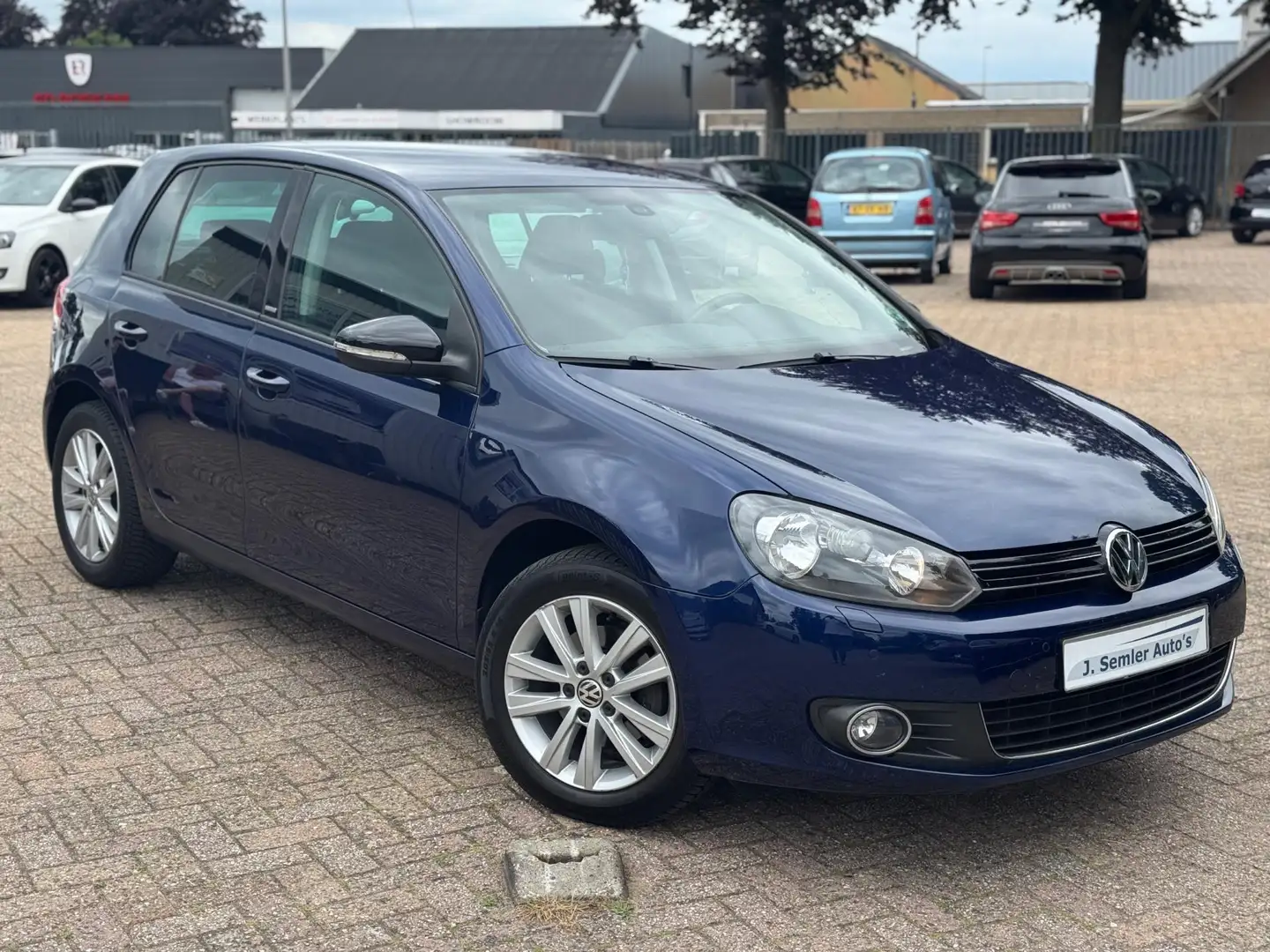 Volkswagen Golf 1.4 TSI STYLE AIRCO CRUISE CTRL PDC STOELVERW. 6 B Blauw - 2