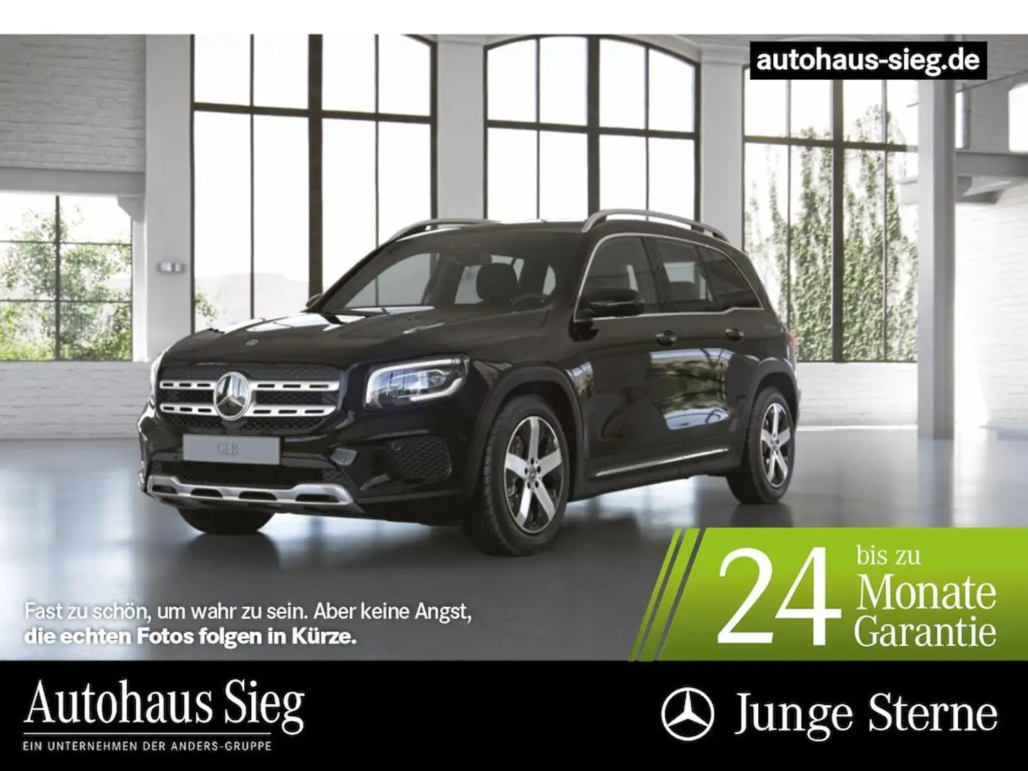 Mercedes-Benz GLB 220 d 4M Progressive+SHZ+LED+Kam+AHK+OFFROAD Schwarz - 1