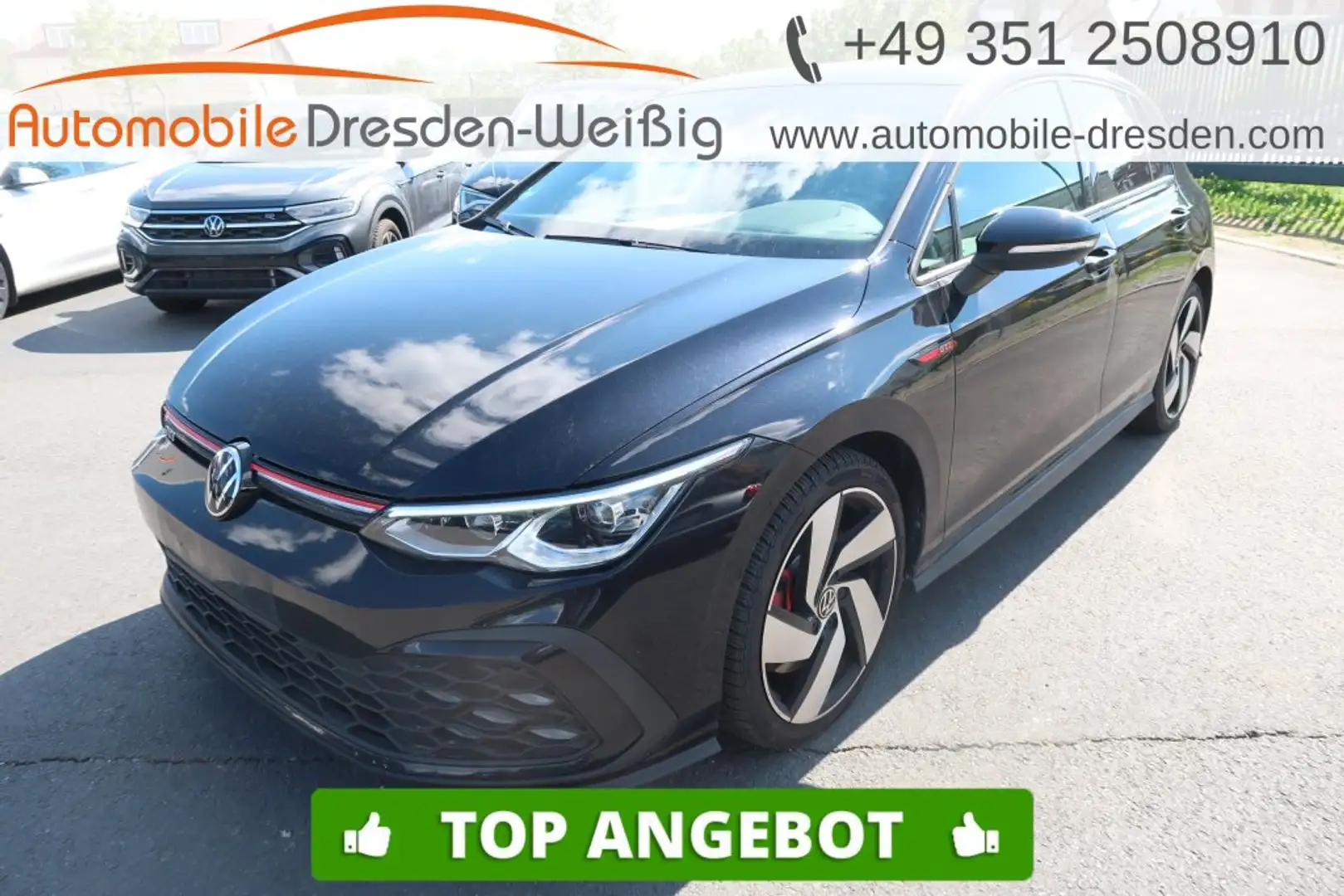 Volkswagen Golf 2.0 TSI DSG GTI*Navi*ACC*Kamera*LED*DAB* Schwarz - 1