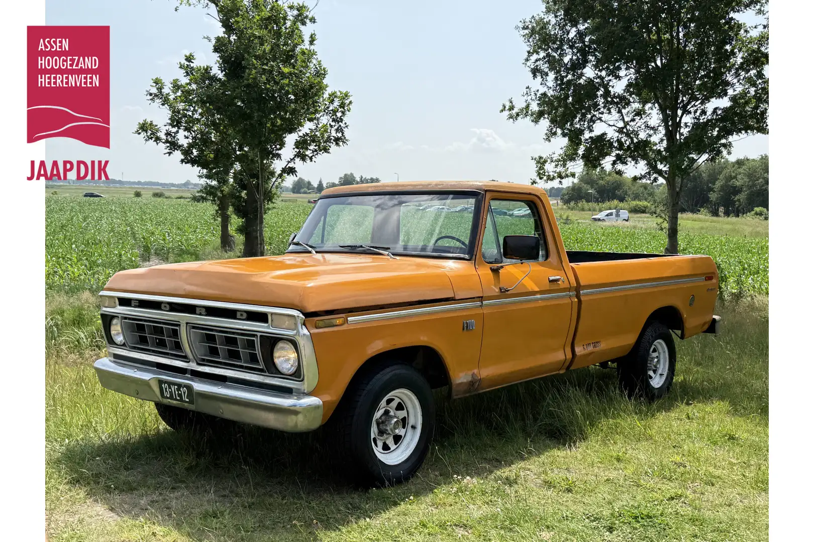 Ford F 100 BWJ 1976 Custom 460cui / 7,5l V8 PRACHTIGE F100 CU Oranje - 1