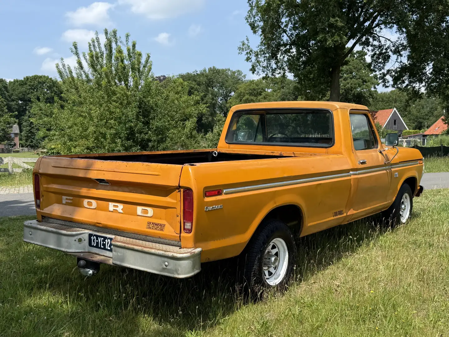 Ford F 100 BWJ 1976 Custom 460cui / 7,5l V8 PRACHTIGE F100 CU Oranje - 2
