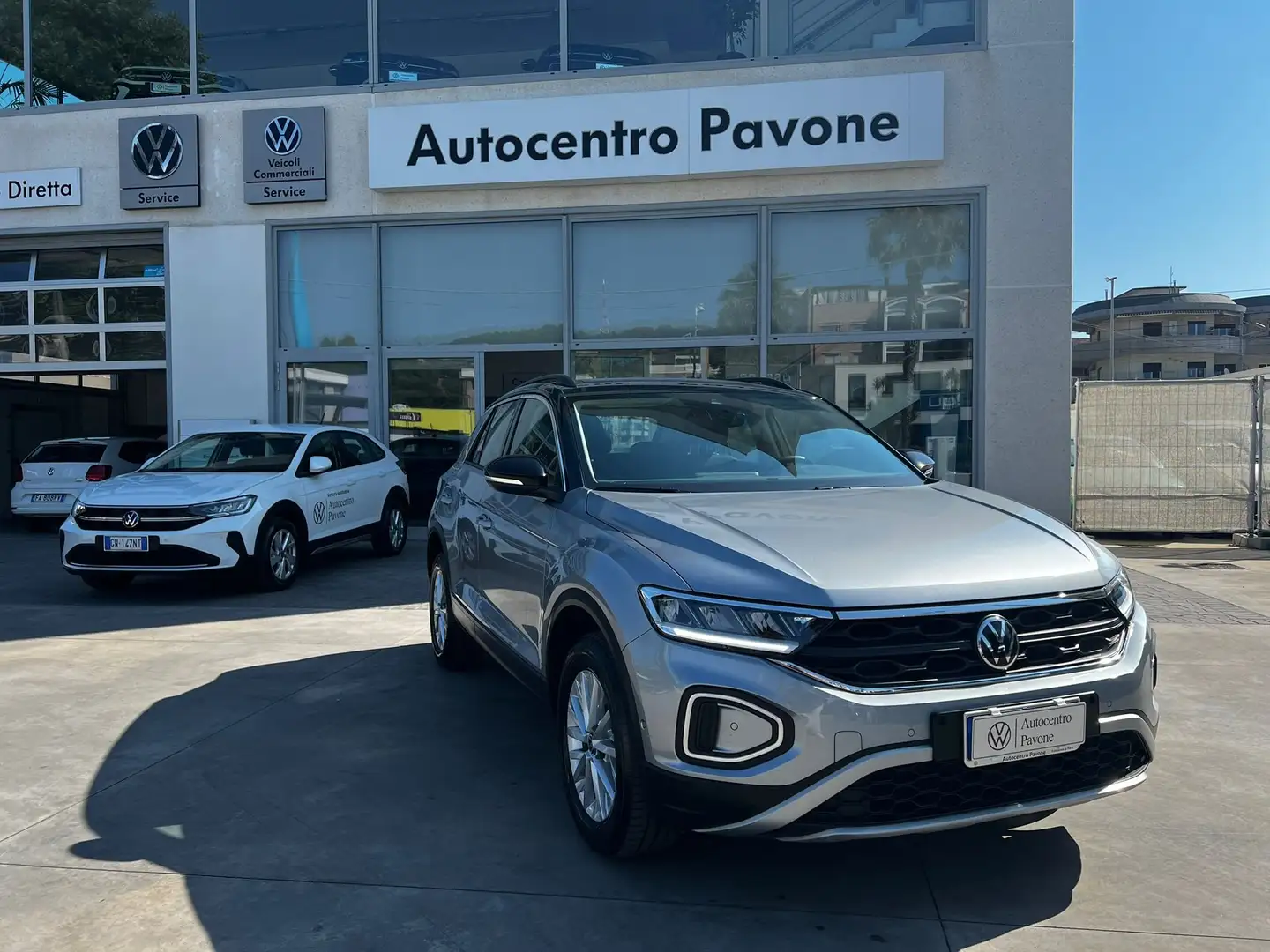 Volkswagen T-Roc 2.0 tdi Life 115cv -Climatronic-Tech Pack-Bicolor- Argent - 1