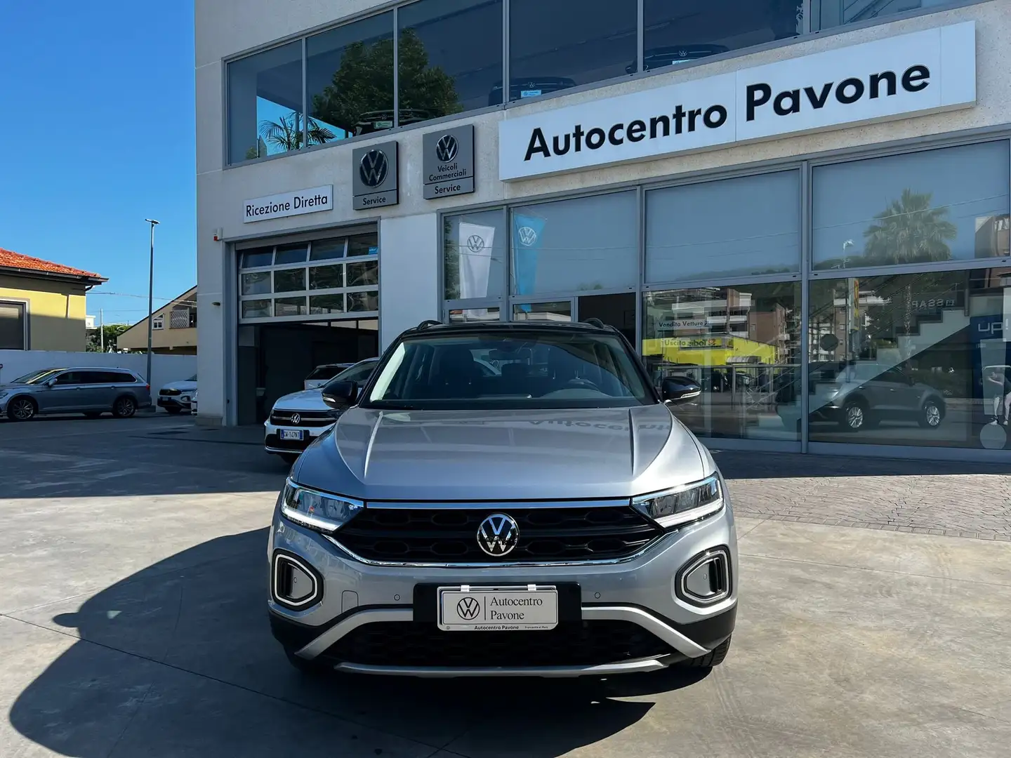 Volkswagen T-Roc 2.0 tdi Life 115cv -Climatronic-Tech Pack-Bicolor- Argent - 2